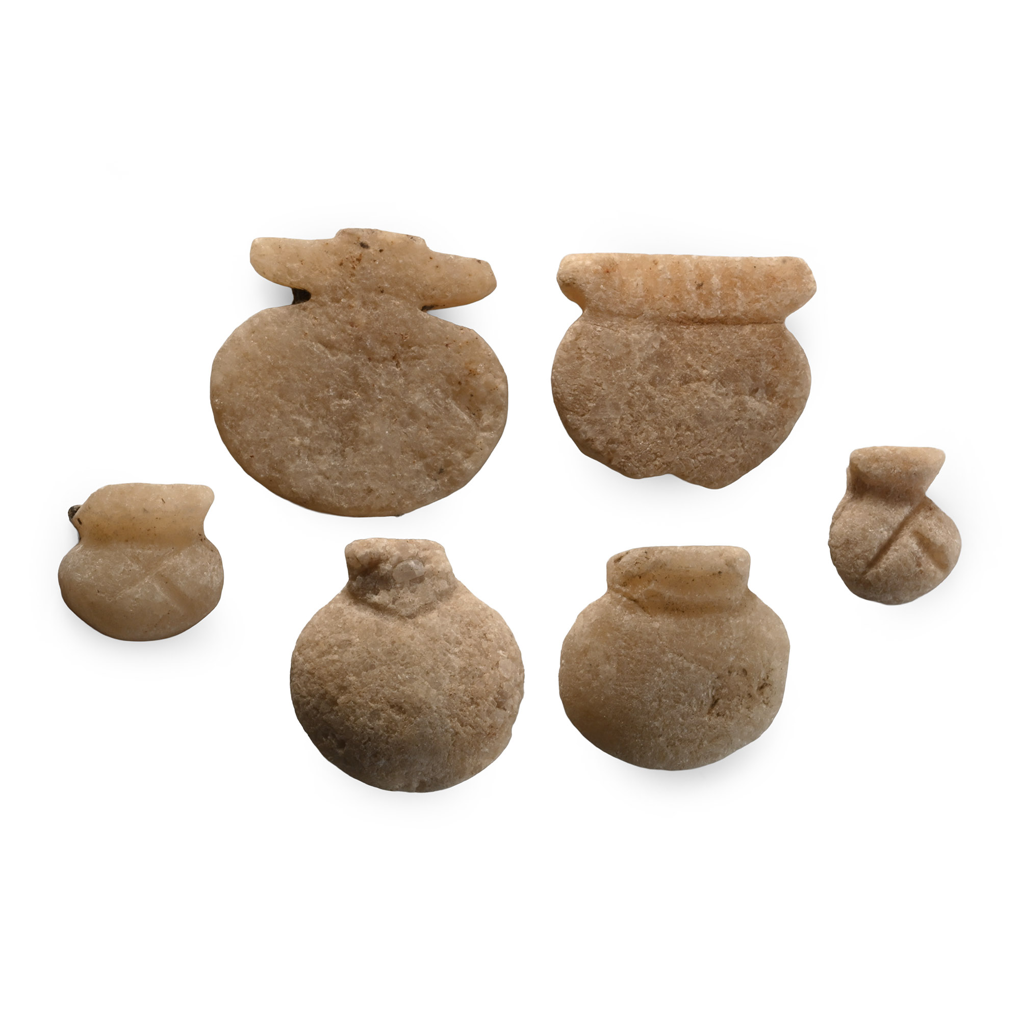 Egyptian Style Stone Amulet Group