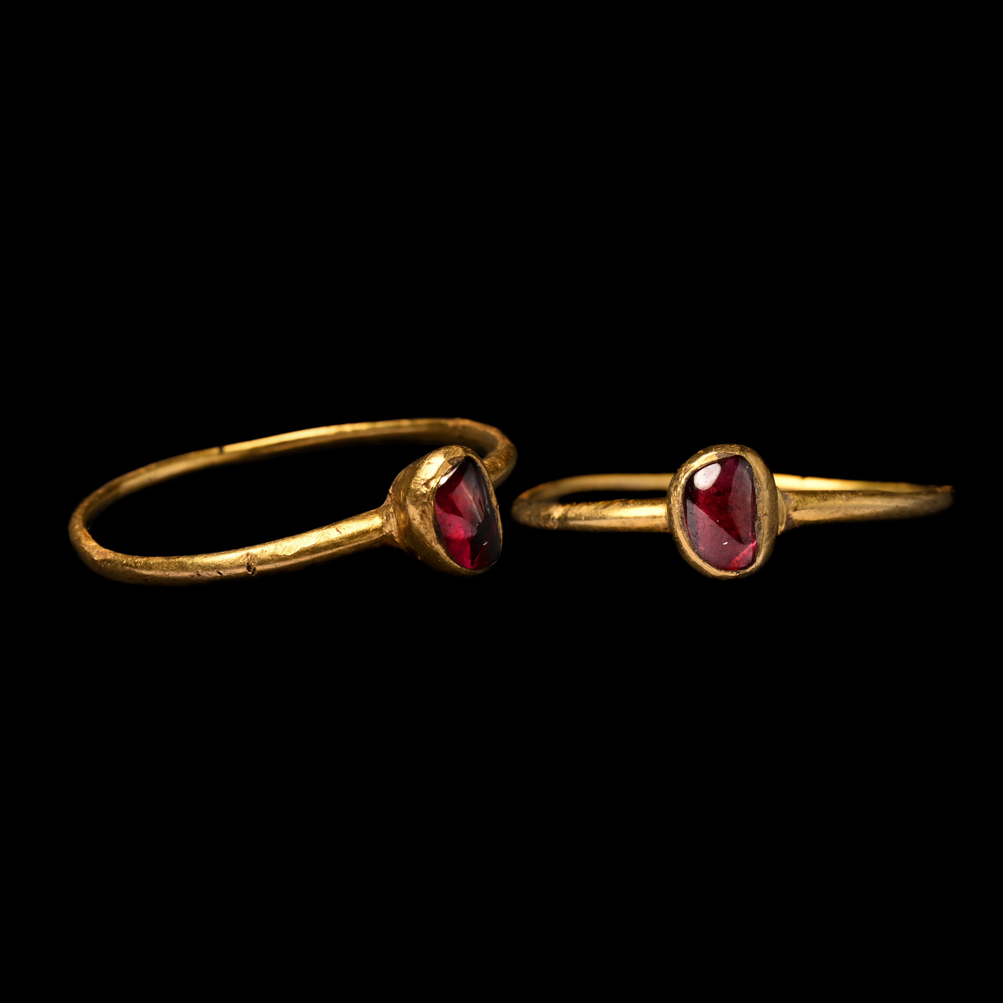 'The Harrietsham' Medieval Gold and Gem Set Ring