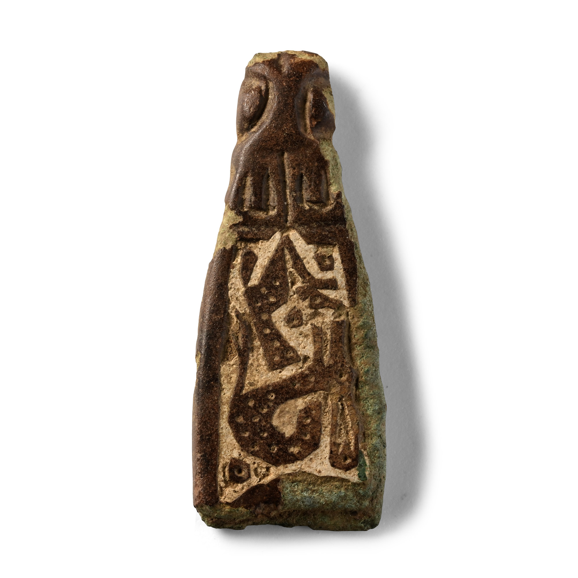 Anglo-Saxon Bronze Zoomorphic Strap End