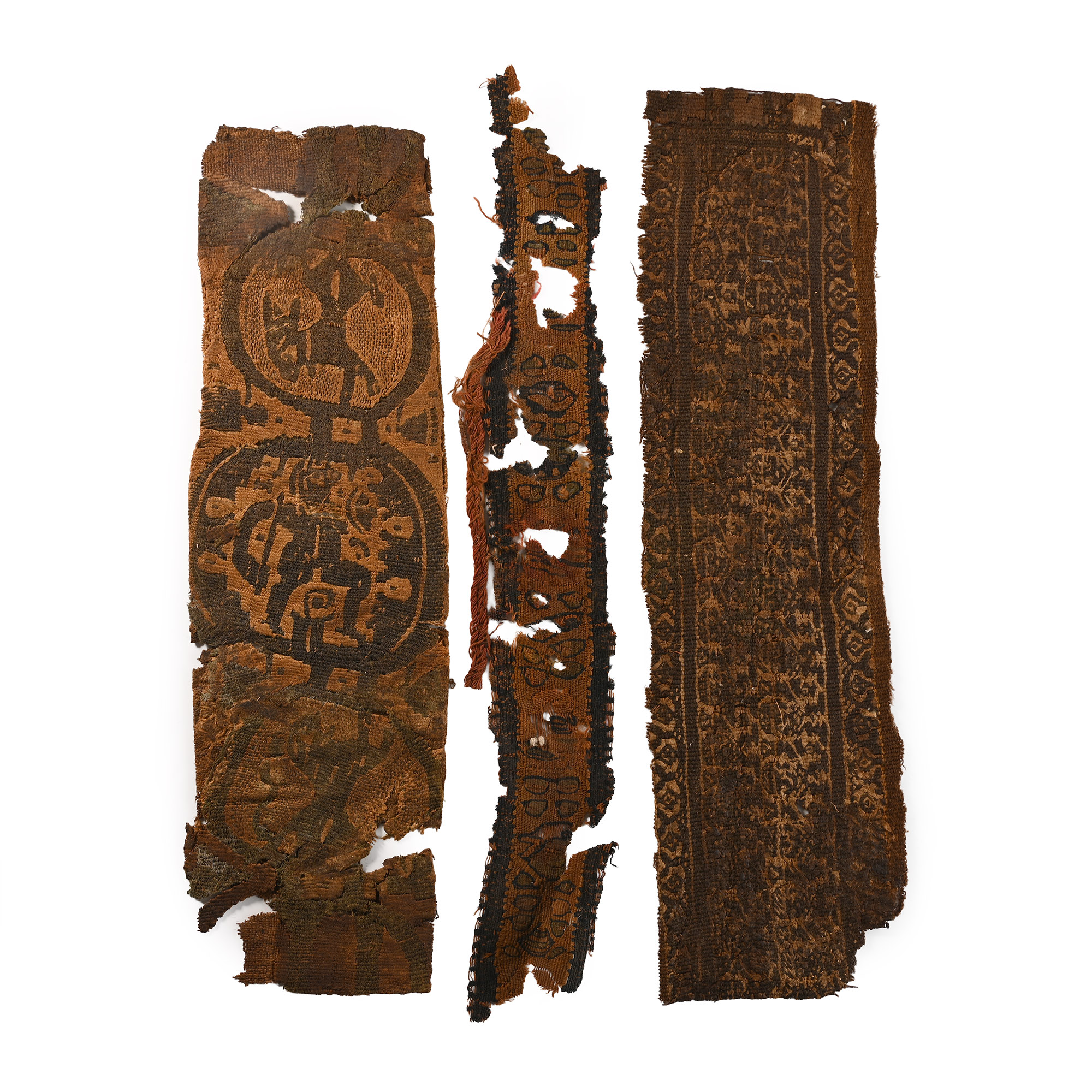 Egyptian Coptic Textile Fragment Group