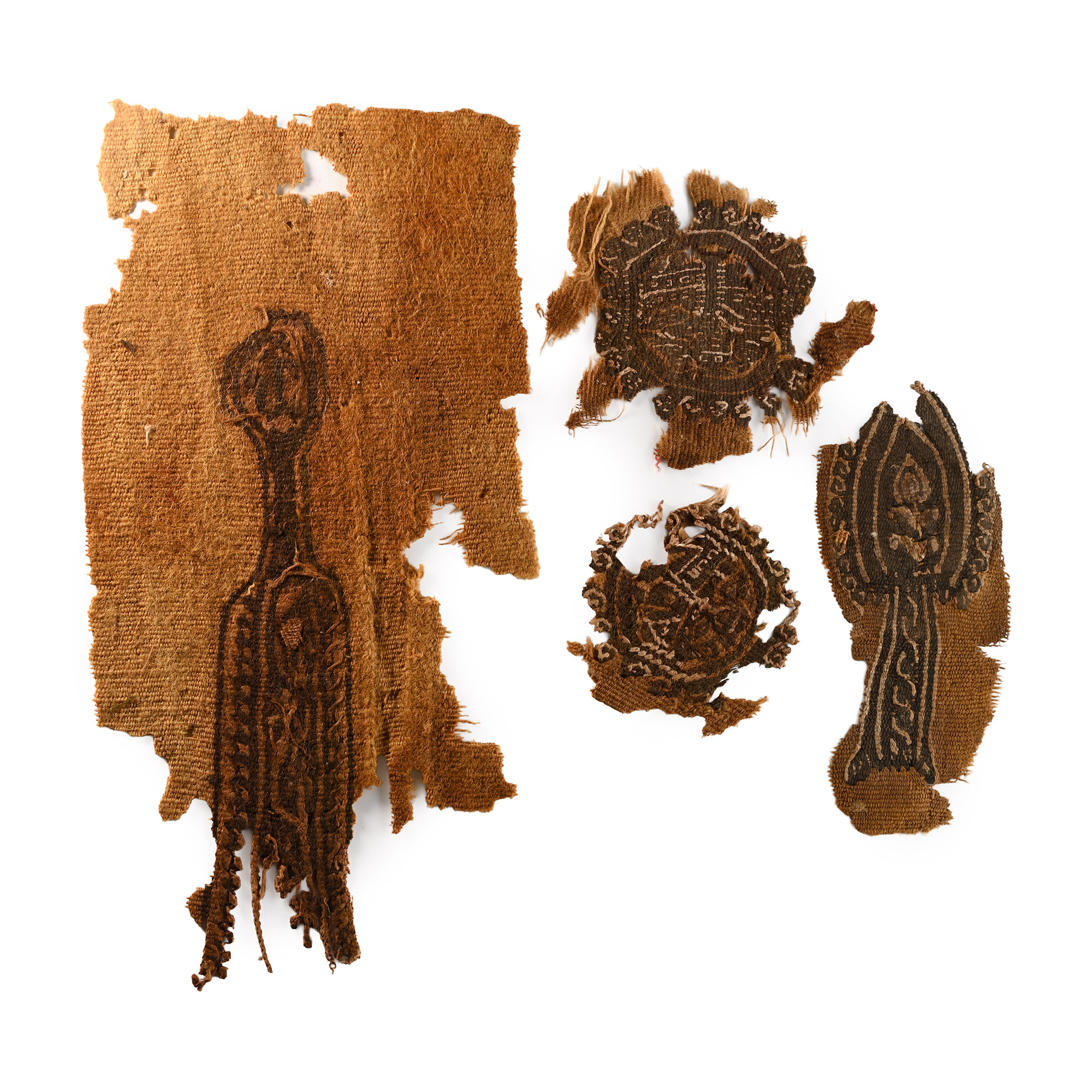 Egyptian Coptic Textile Fragment Group