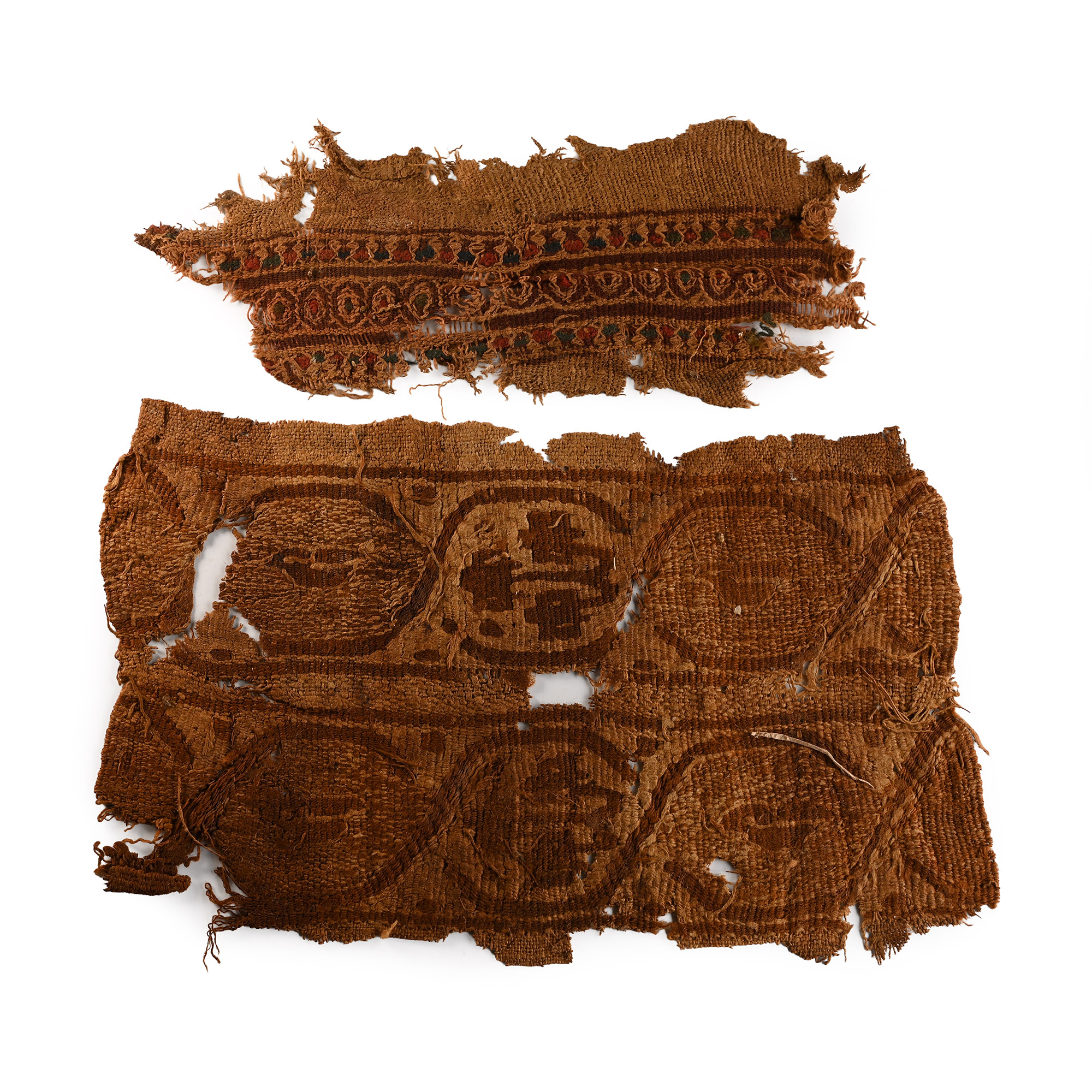 Egyptian Coptic Textile Fragment Group