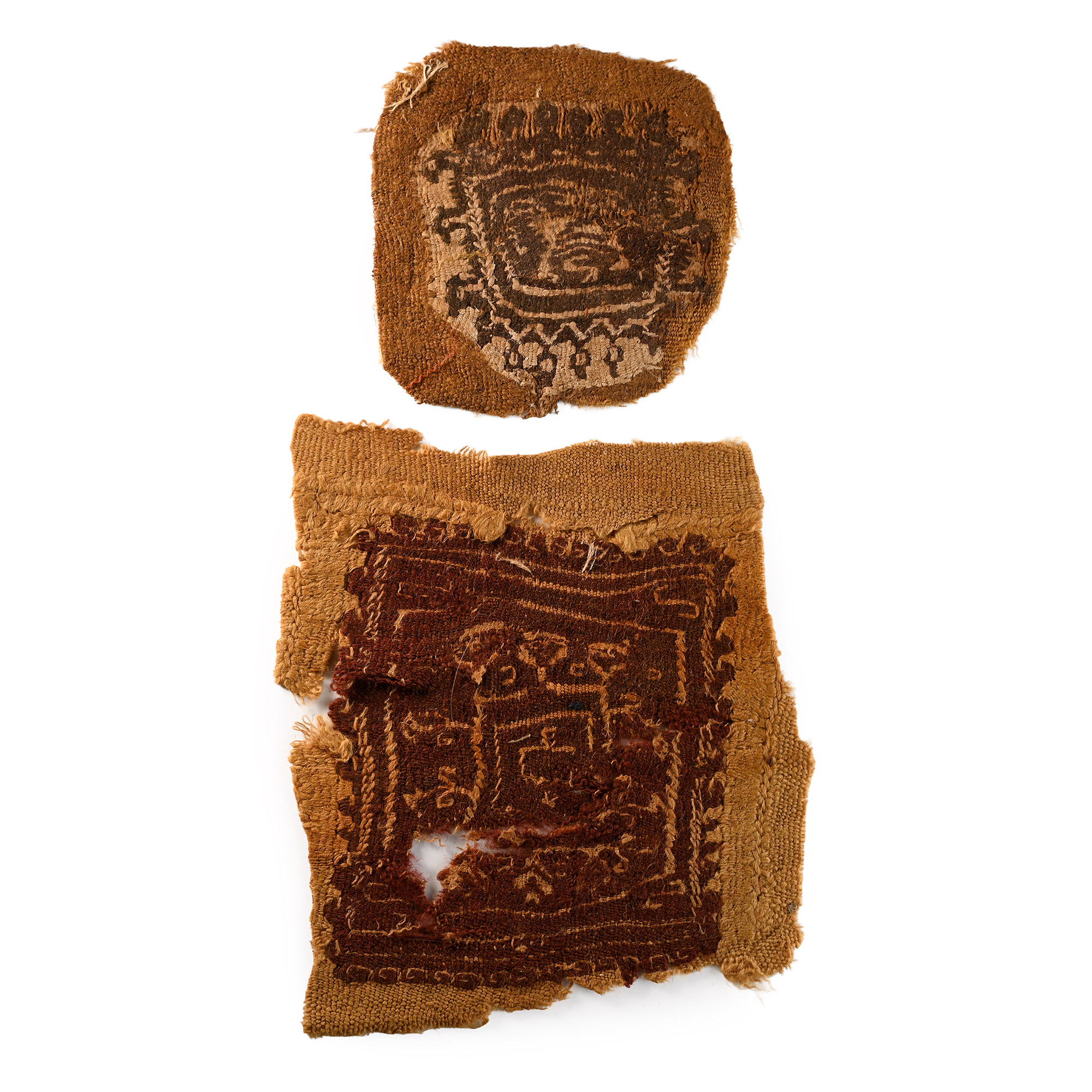 Egyptian Coptic Textile Fragment Group