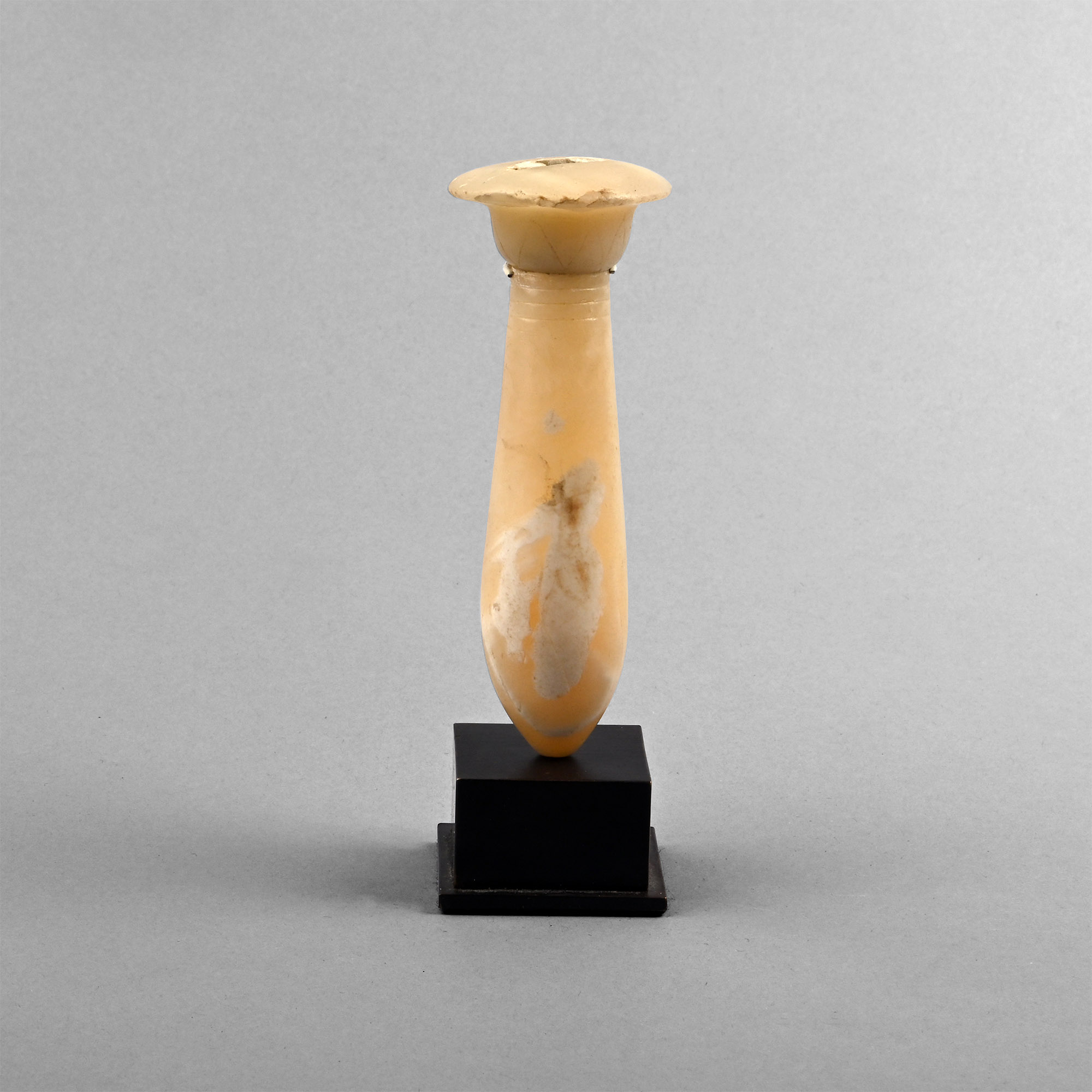 Egyptian Alabaster Mirror Handle
