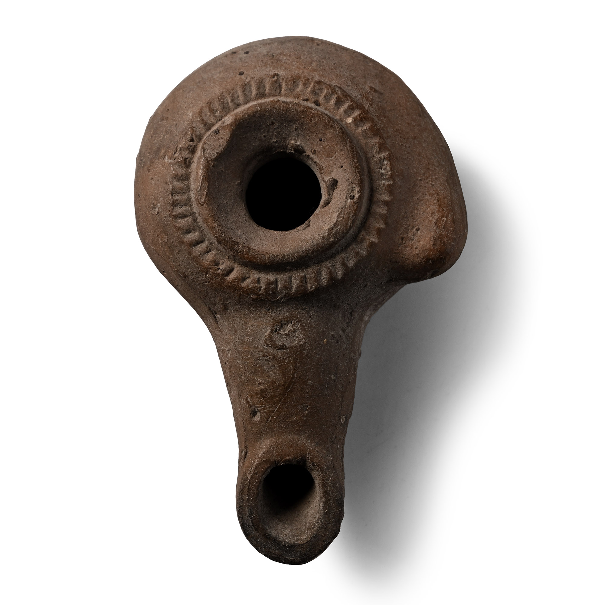 Egyptian Terracotta Oil Lamp