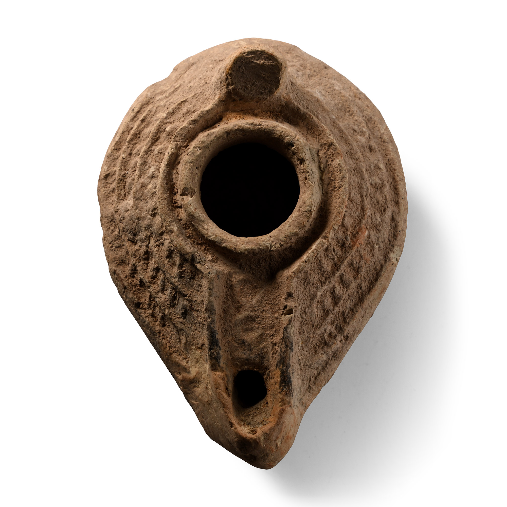 Late Roman Terracotta Oil Lamp