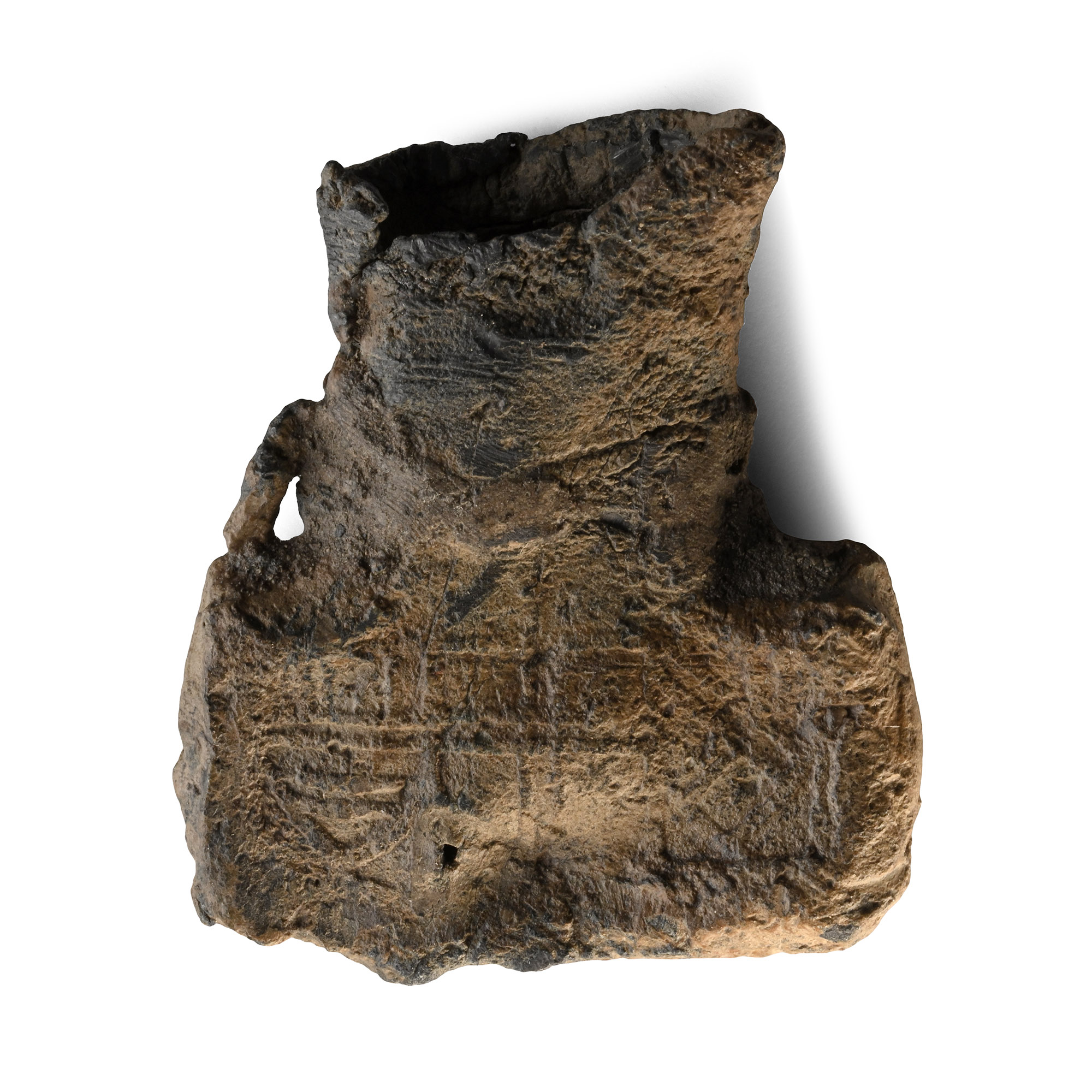Medieval Pilgrim's Lead Holy Water Ampulla