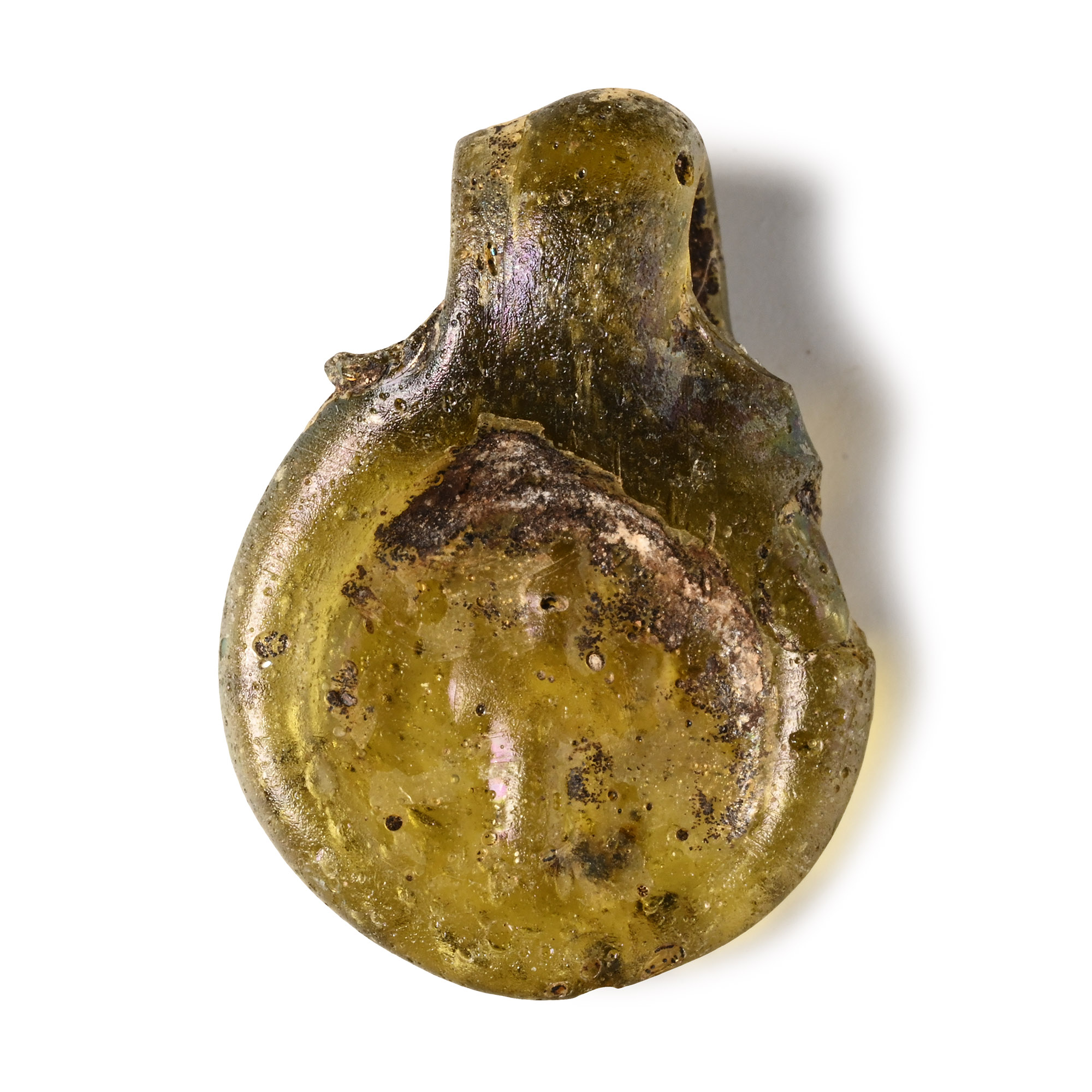 Late Roman Glass Pendant