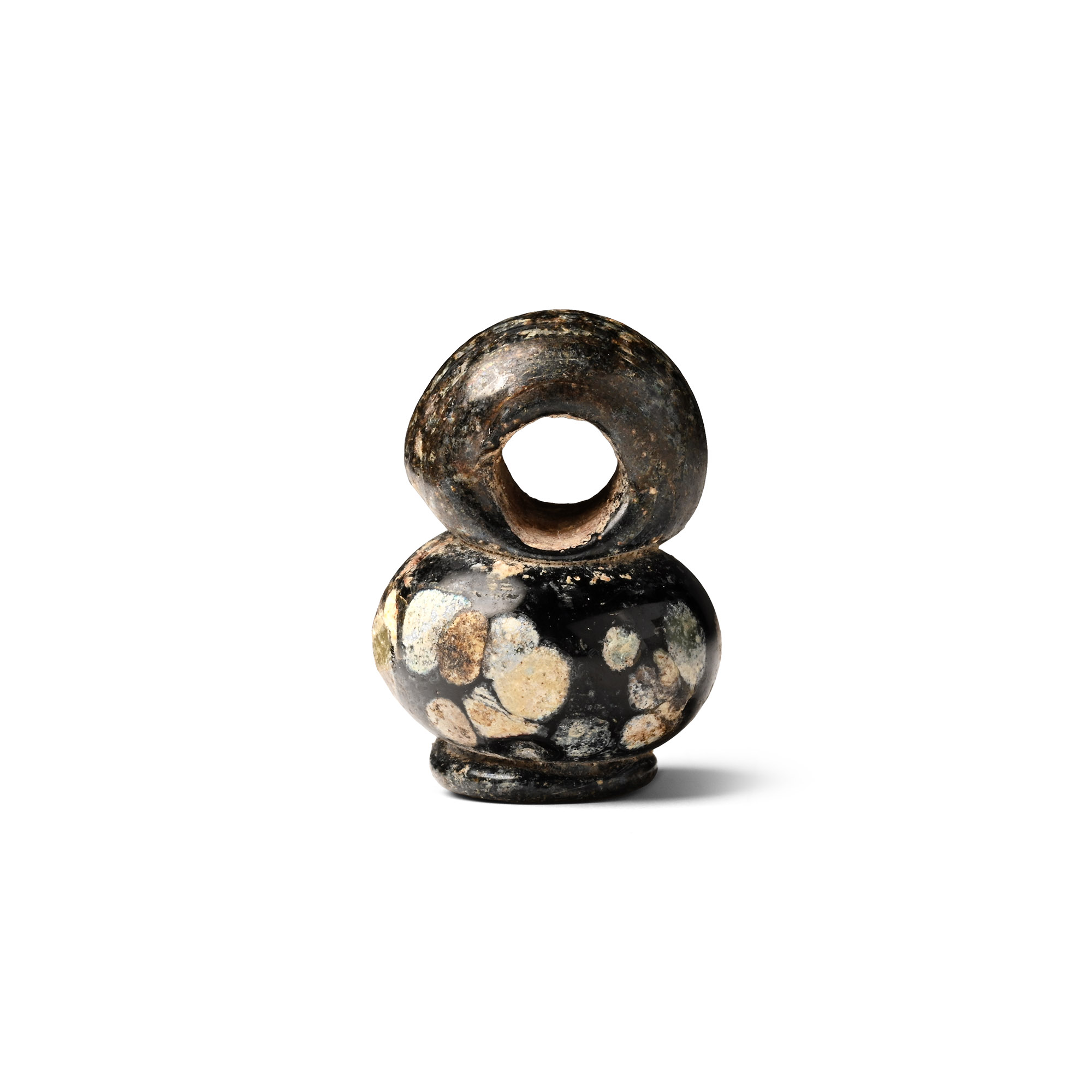 Western Asiatic Glass Jug Pendant