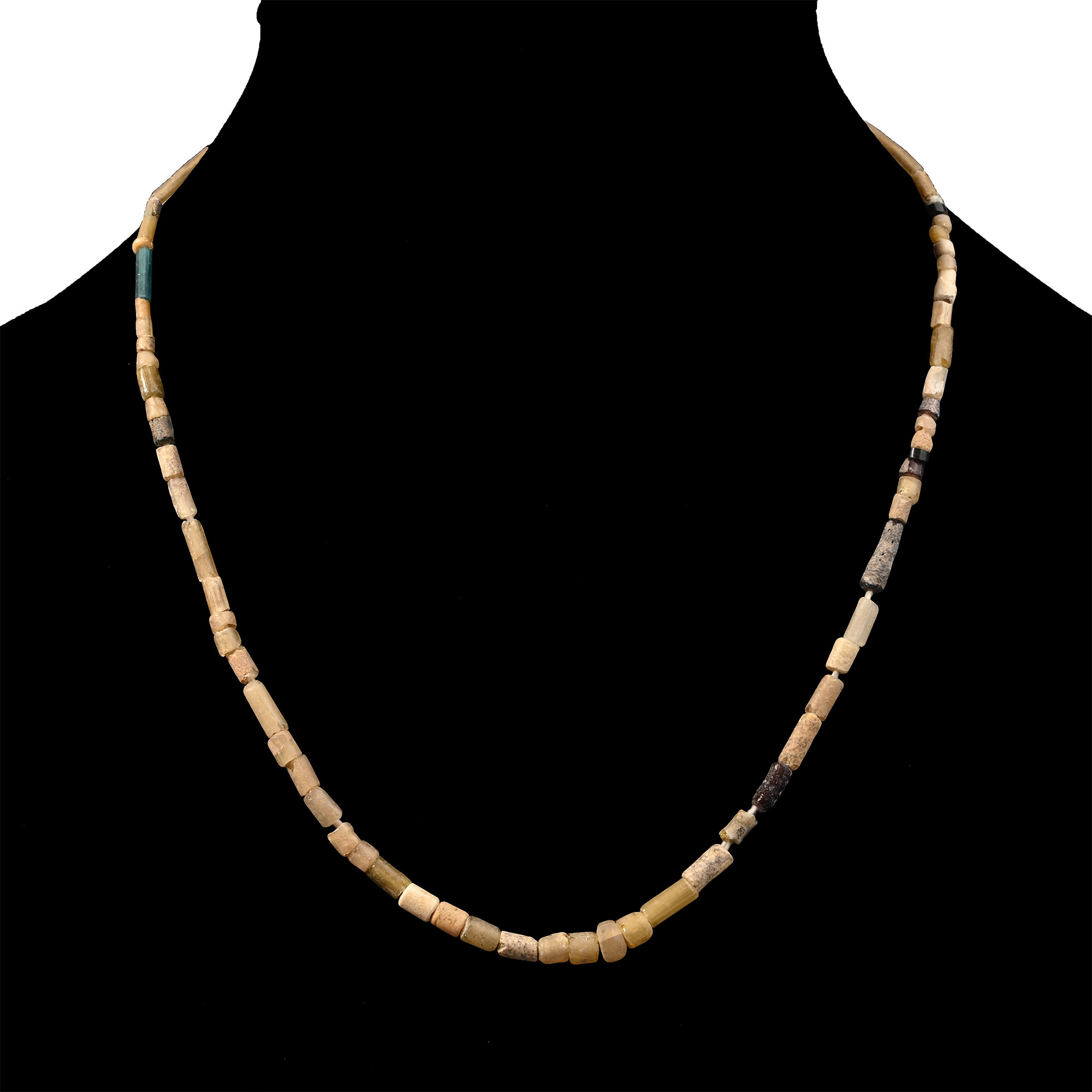 Roman Mixed Glass Bead Necklace String