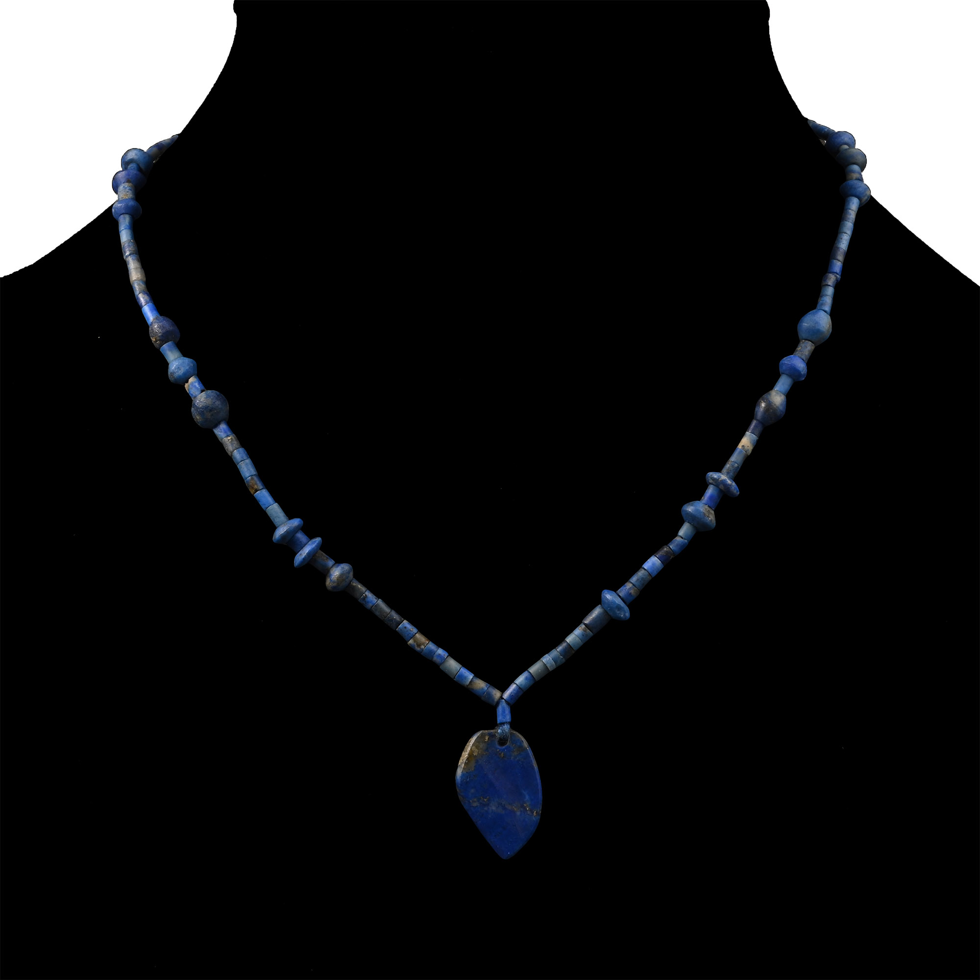 Lapis Lazuli and Hardstone Bead Necklace String