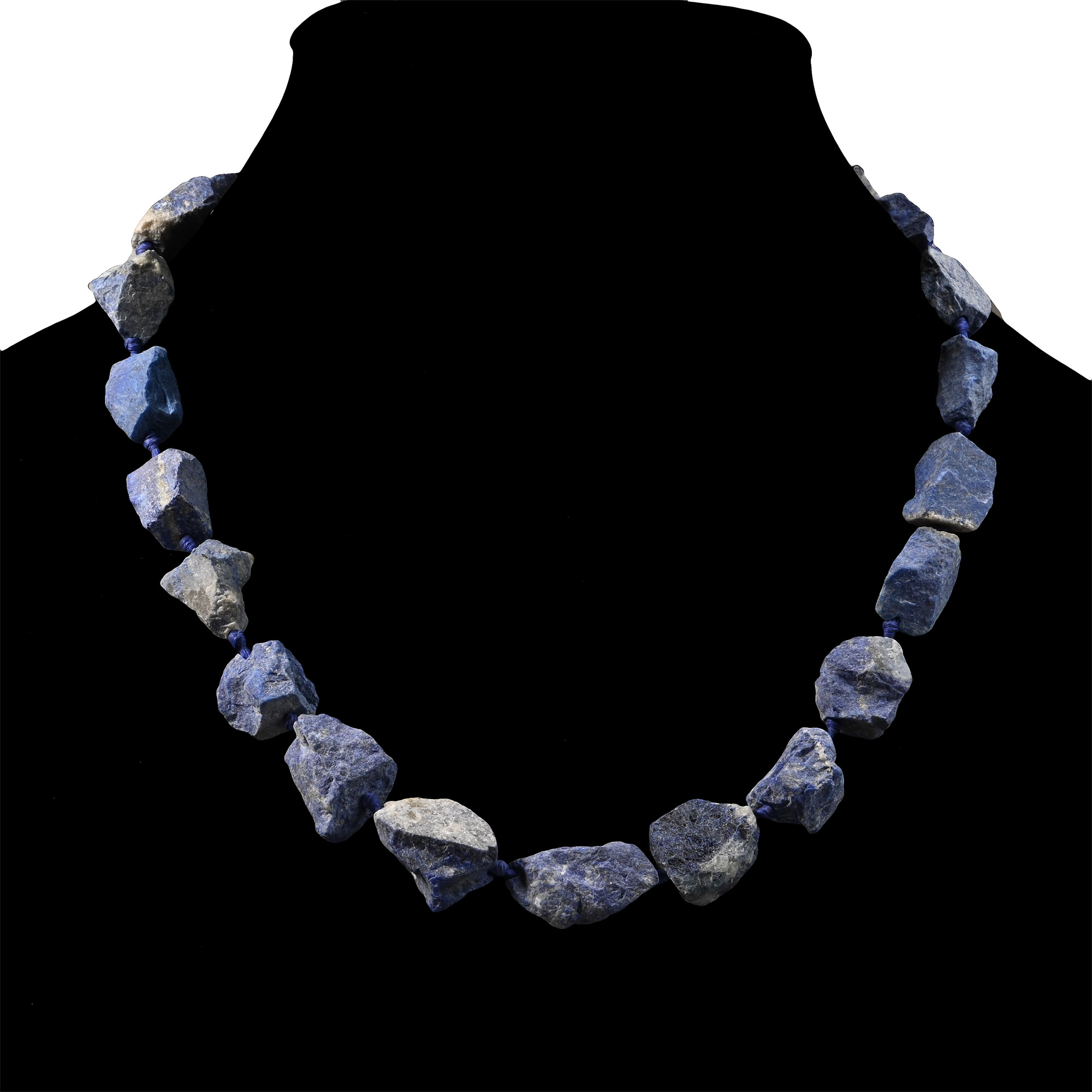 Lapis Lazuli Bead Necklace String