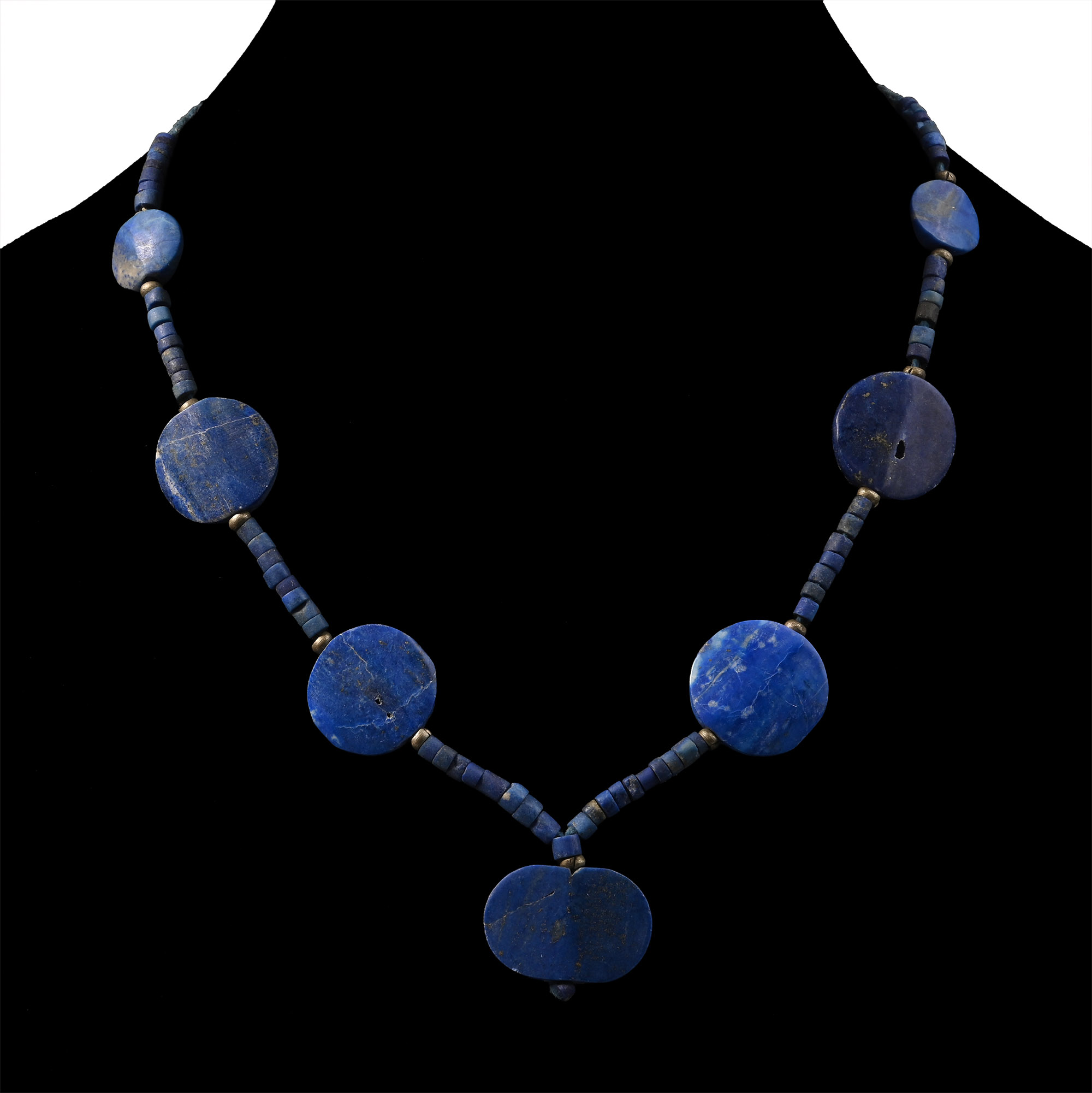 Lapis Lazuli Bead Necklace String