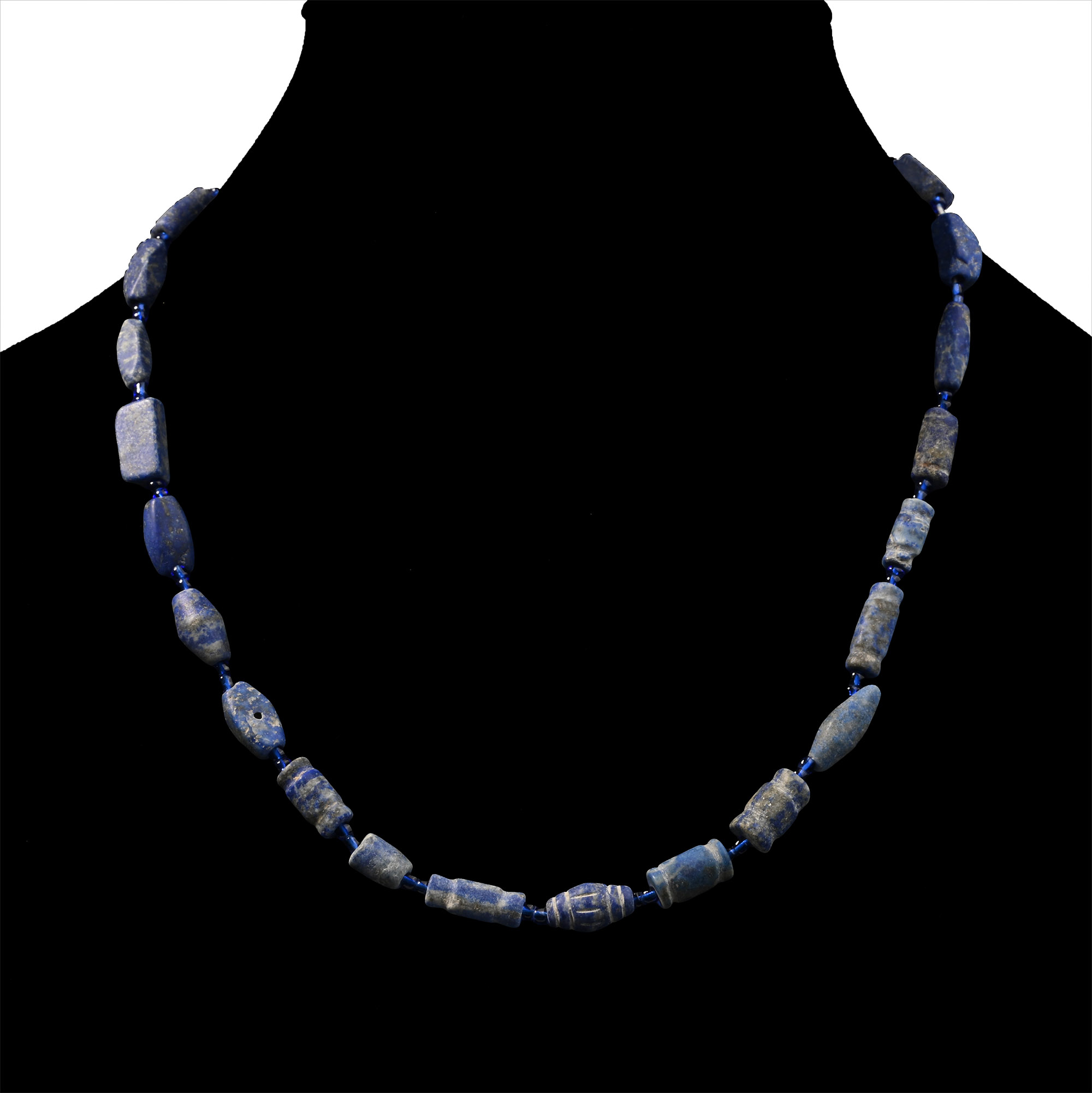 Lapis Lazuli Bead Necklace String