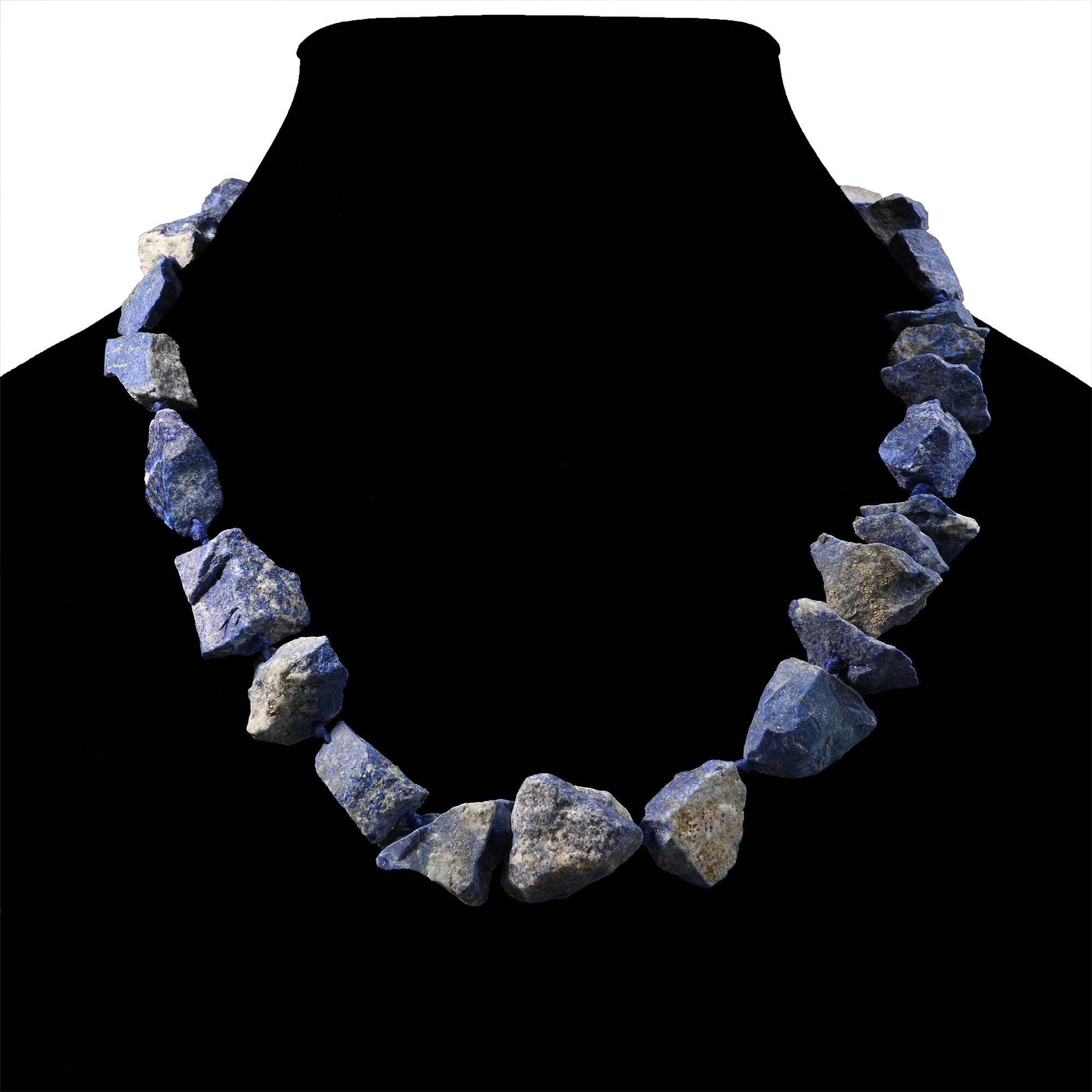 Lapis Lazuli Bead Necklace String