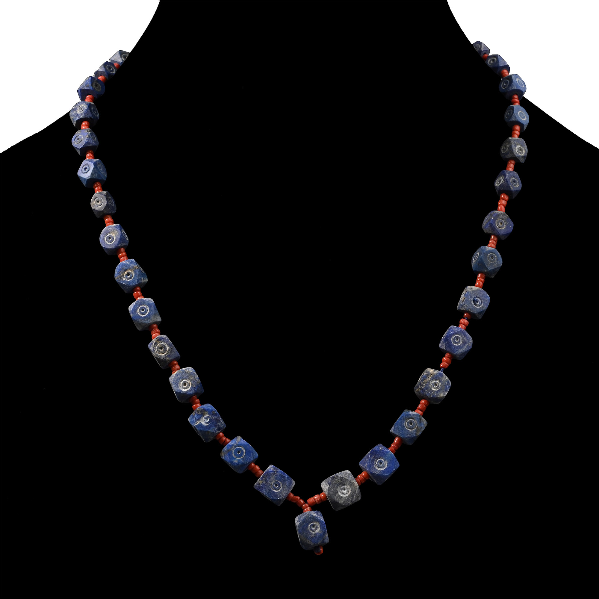 Lapis Lazuli and Hardstone Bead Necklace String