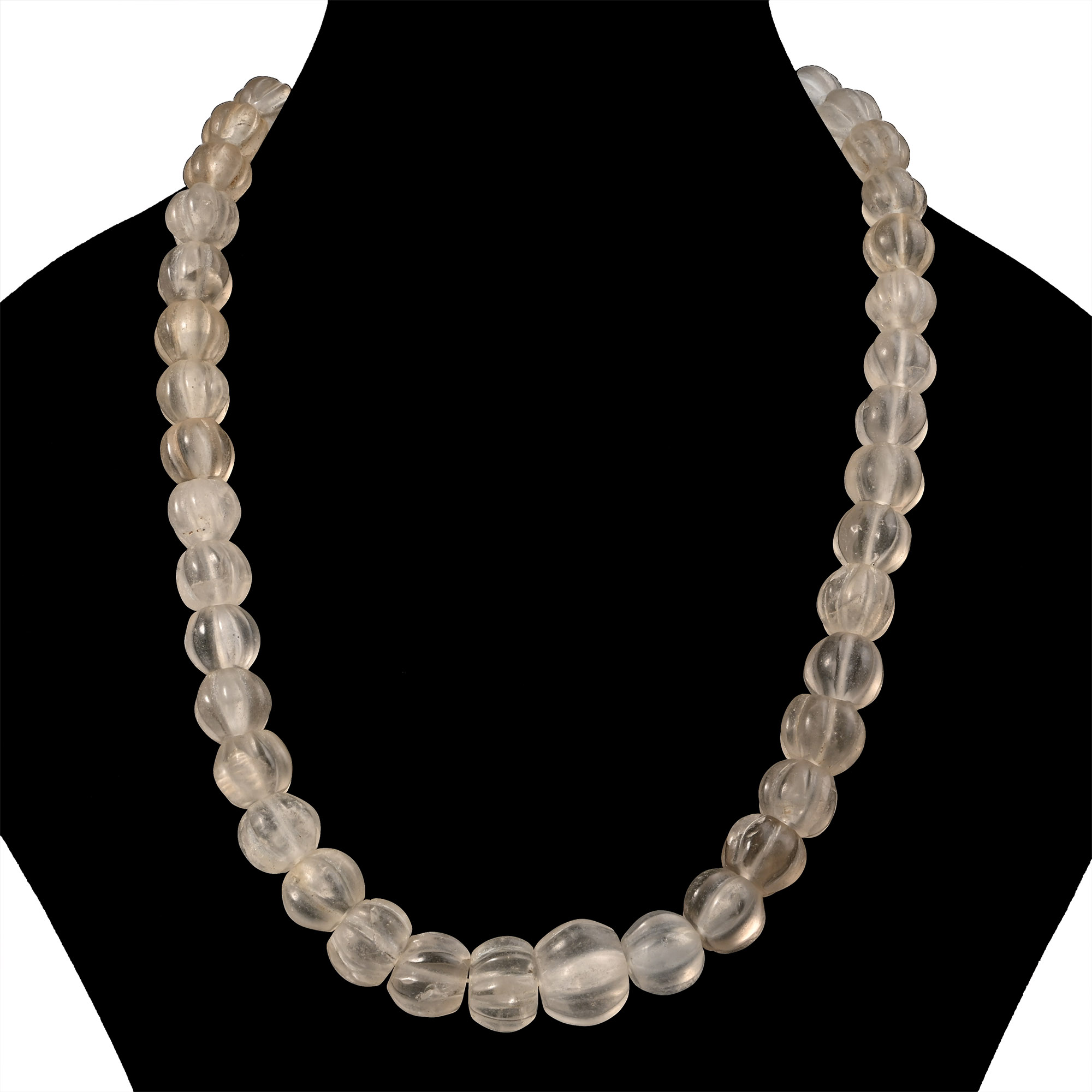 Rock Crystal Bead Necklace String