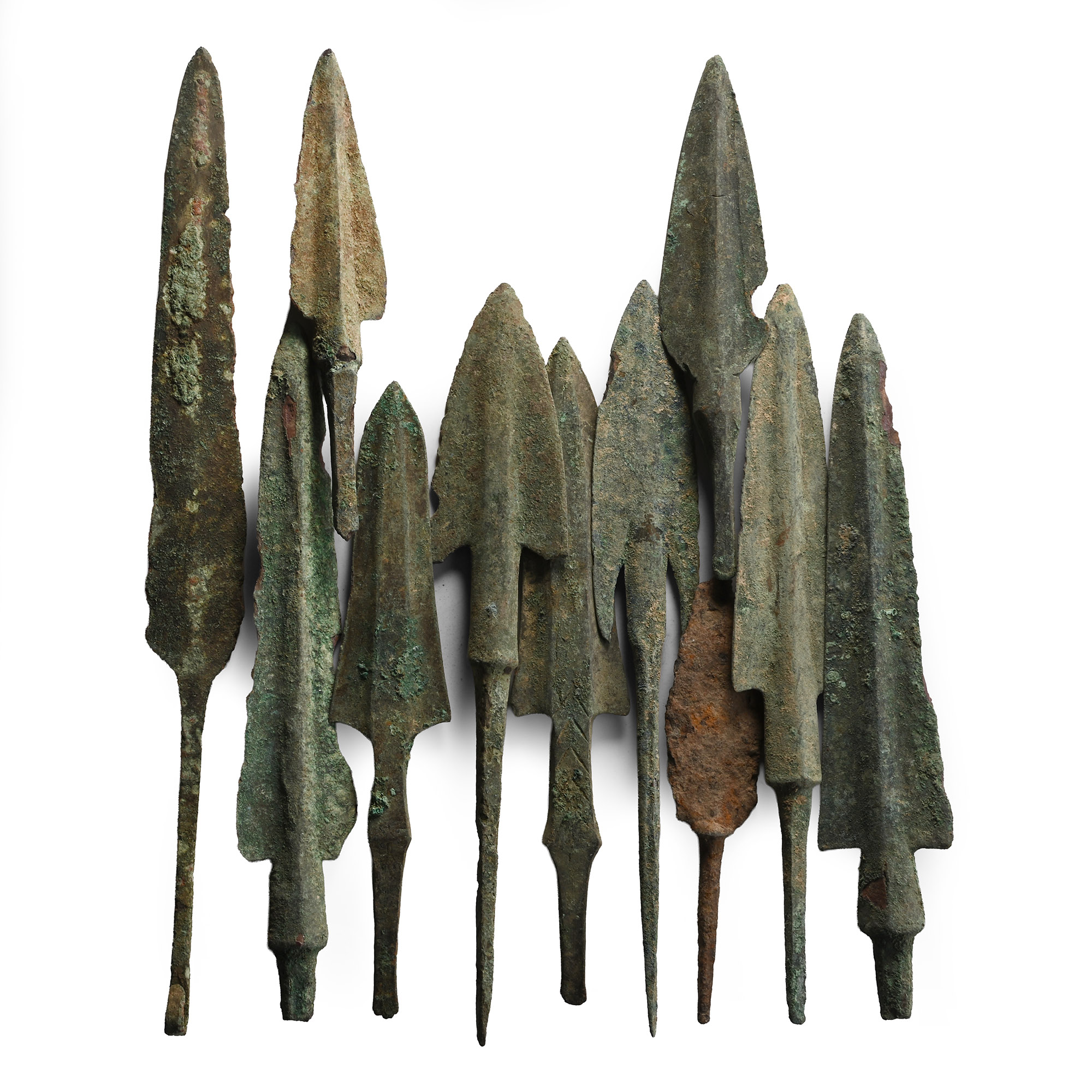 Luristan Bronze Arrowhead Collection