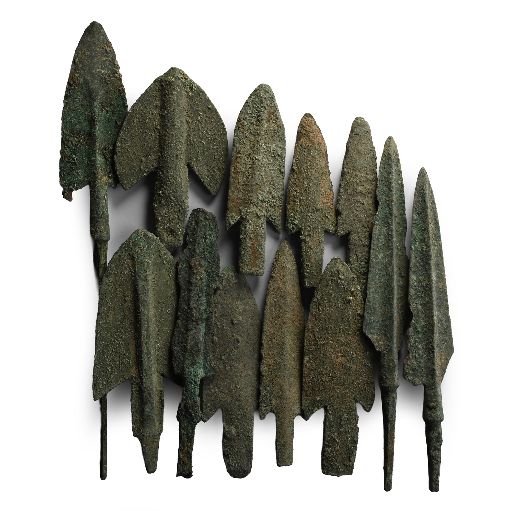 Luristan Bronze Arrowhead Collection