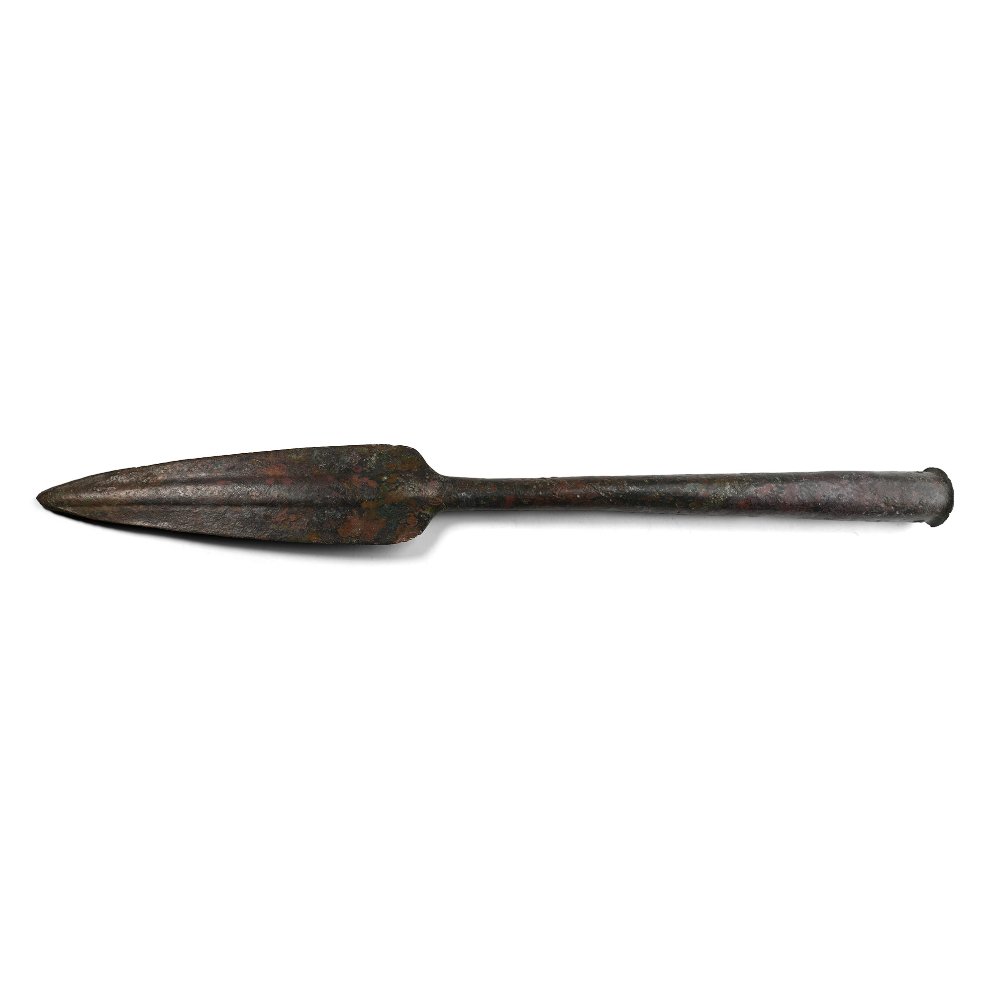 Luristan Bronze Socketted Spearhead