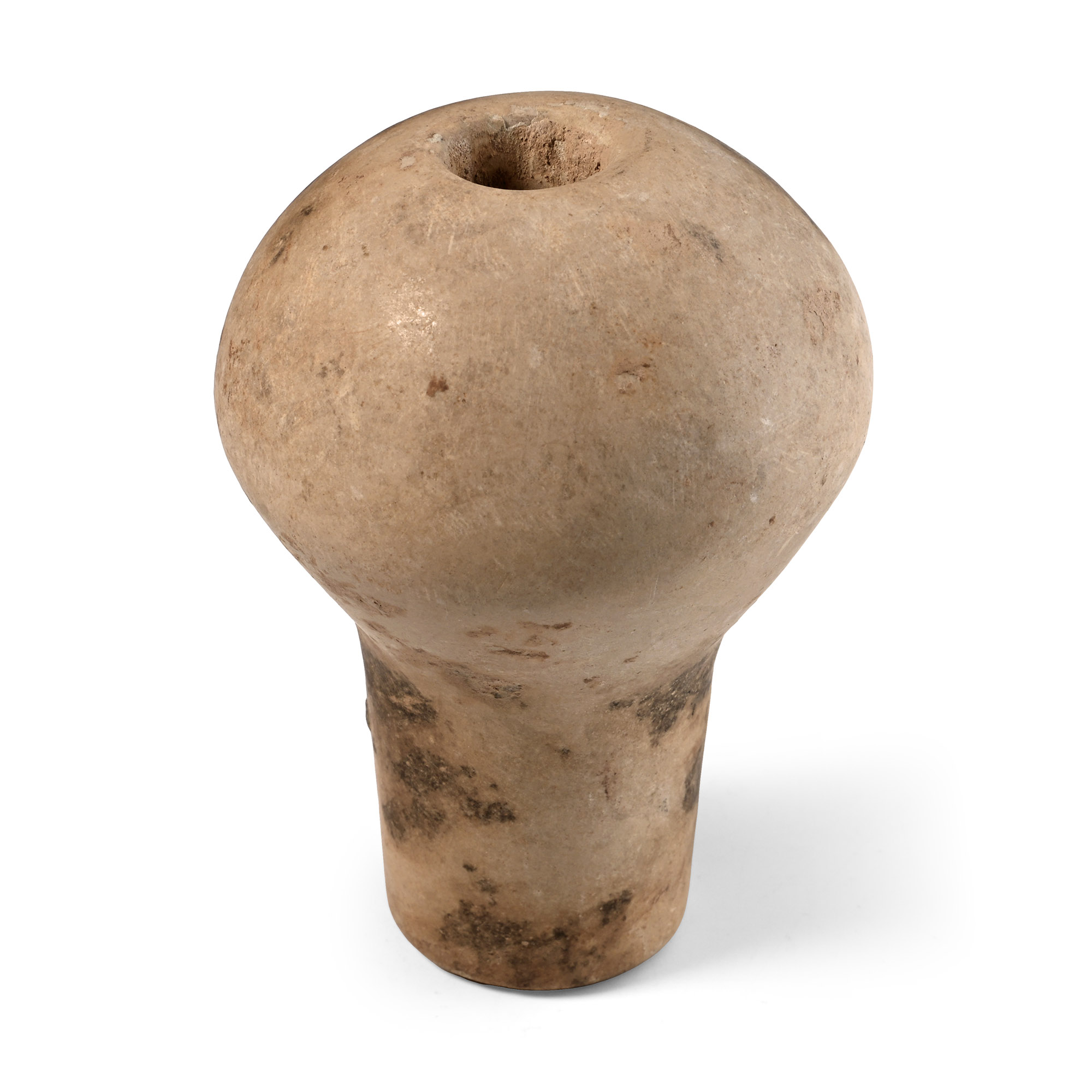 Mesopotamian Cream Stone Macehead