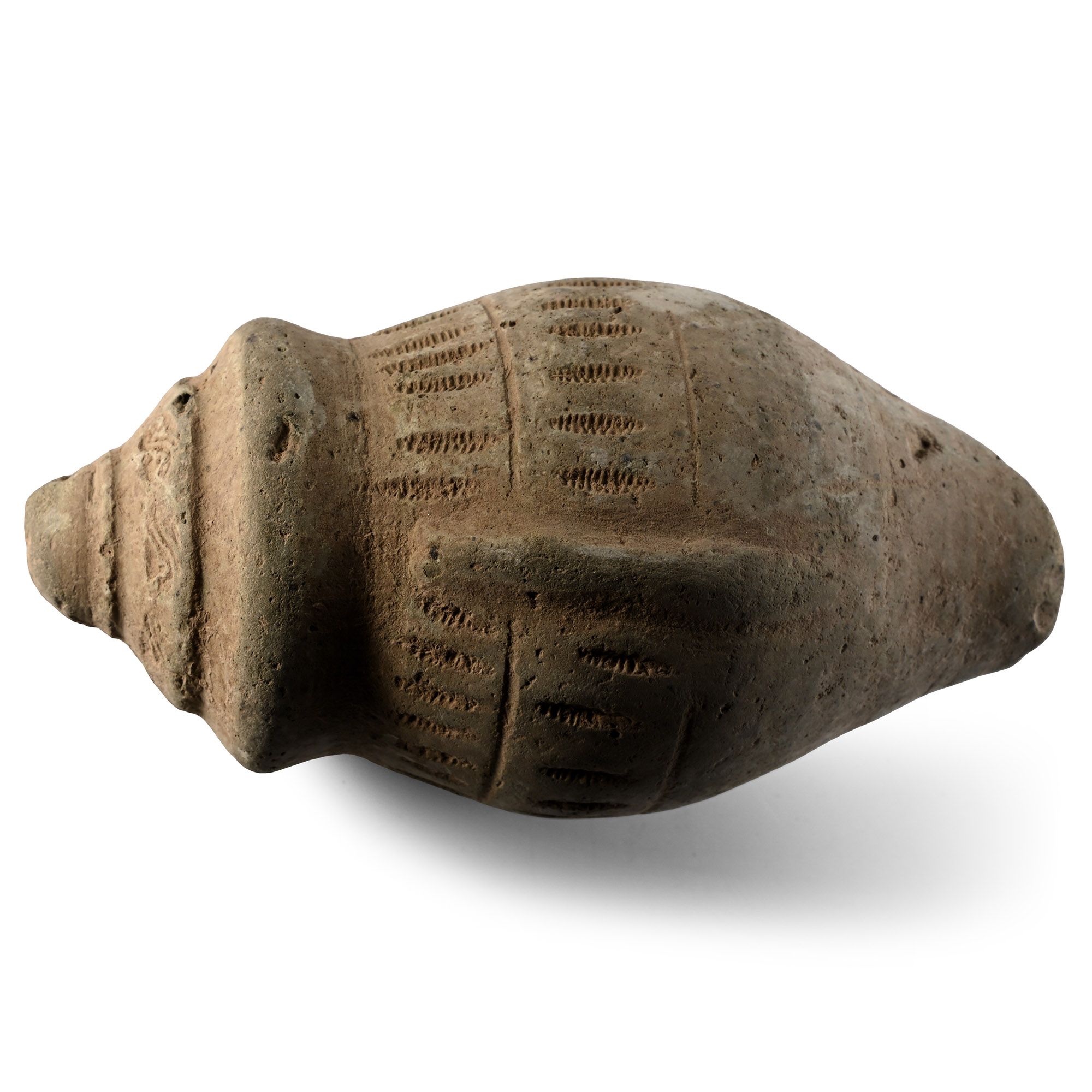 Turco-Mongol 'Greek Fire' Ceramic Fire Bomb or Hand Grenade