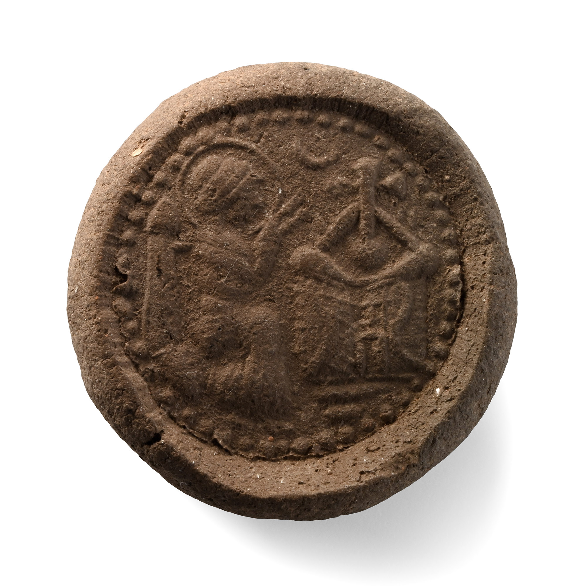 Christian 'Angel of the Sepulchre' Terracotta Pilgrim's Token