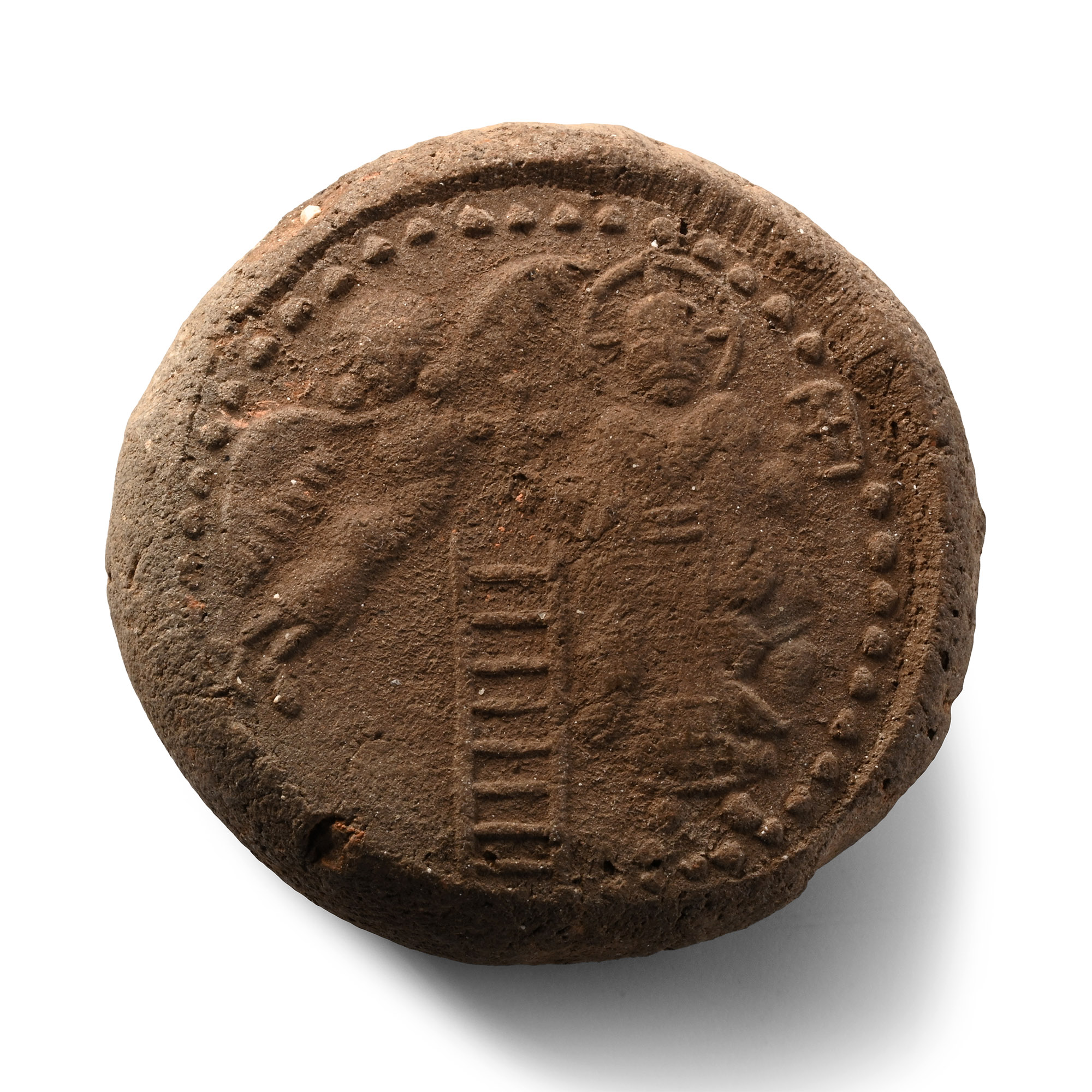 Christian 'Jacobs Ladder' Terracotta Pilgrim's Token
