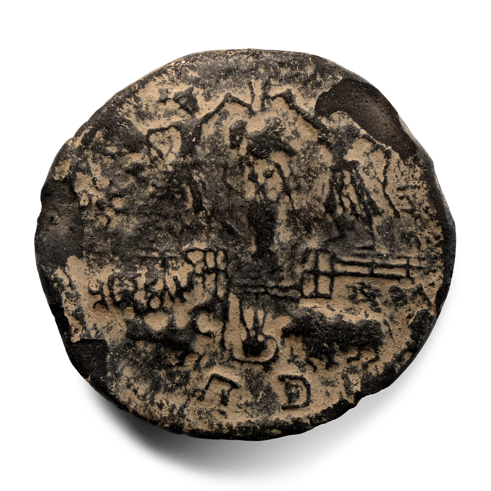 Very Large Christian Pilgrim's Token