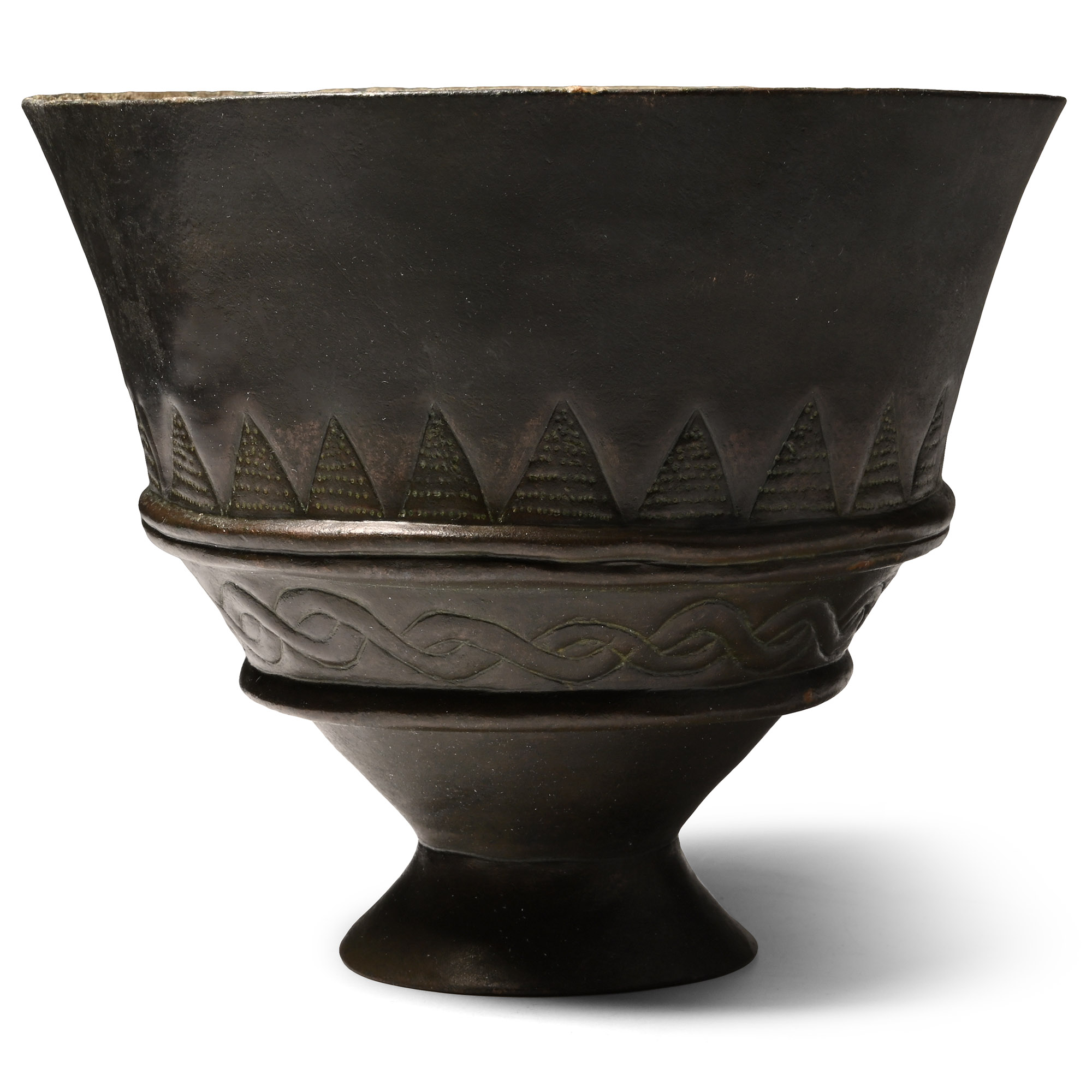 Urartu Decorated Bronze Chalice
