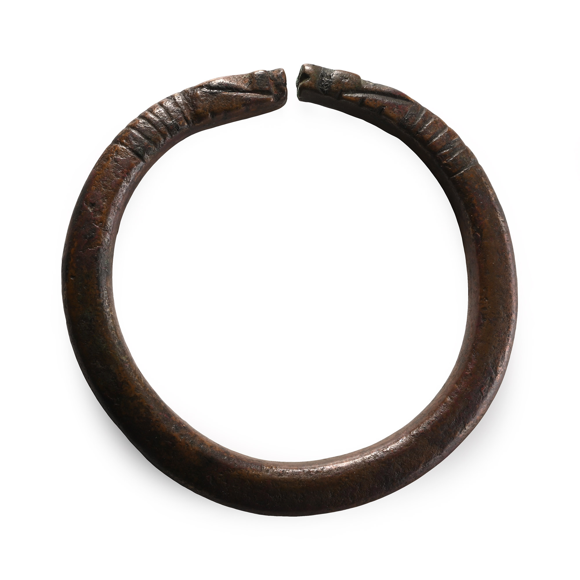 Western Asiatic Bronze Zoomorphic Bracelet