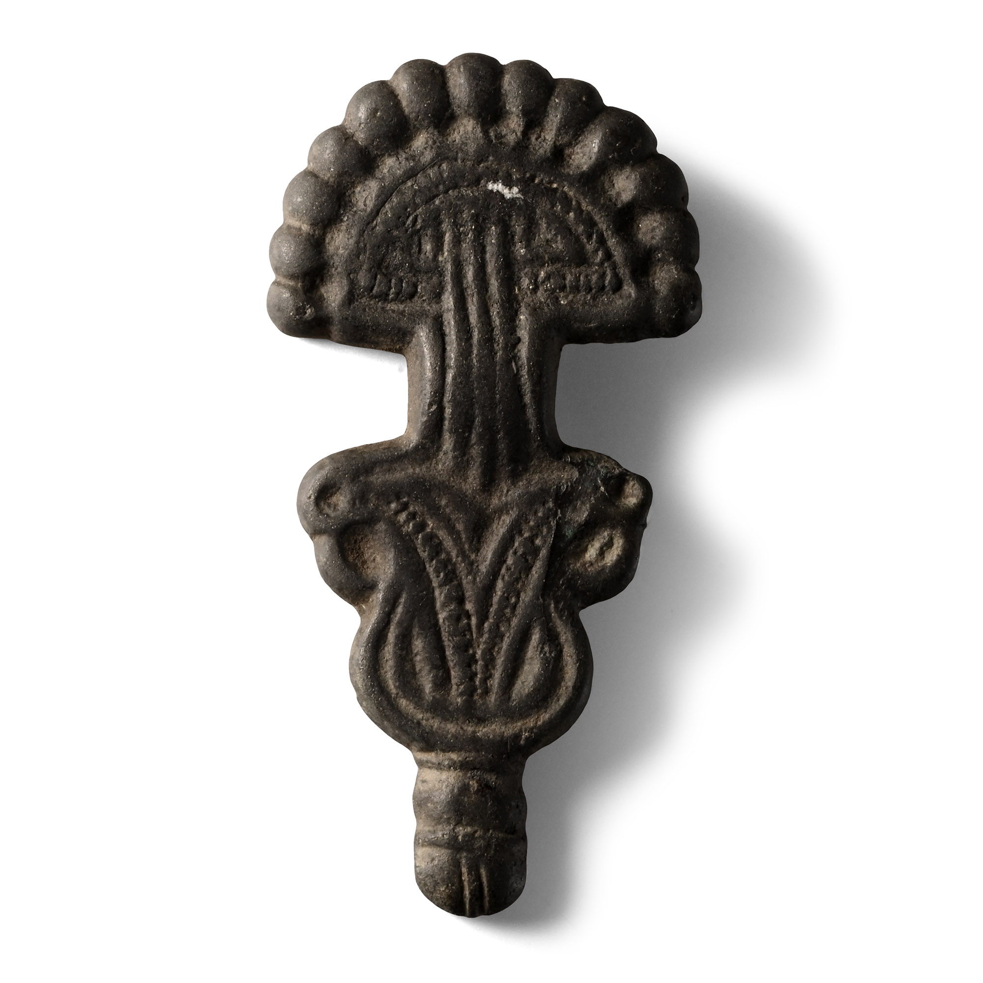 Merovingian Bronze Radiate Brooch