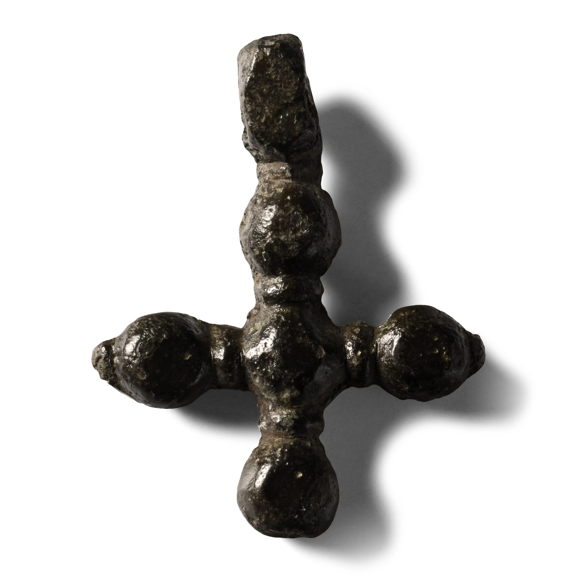 Viking Bronze Cross Pendant