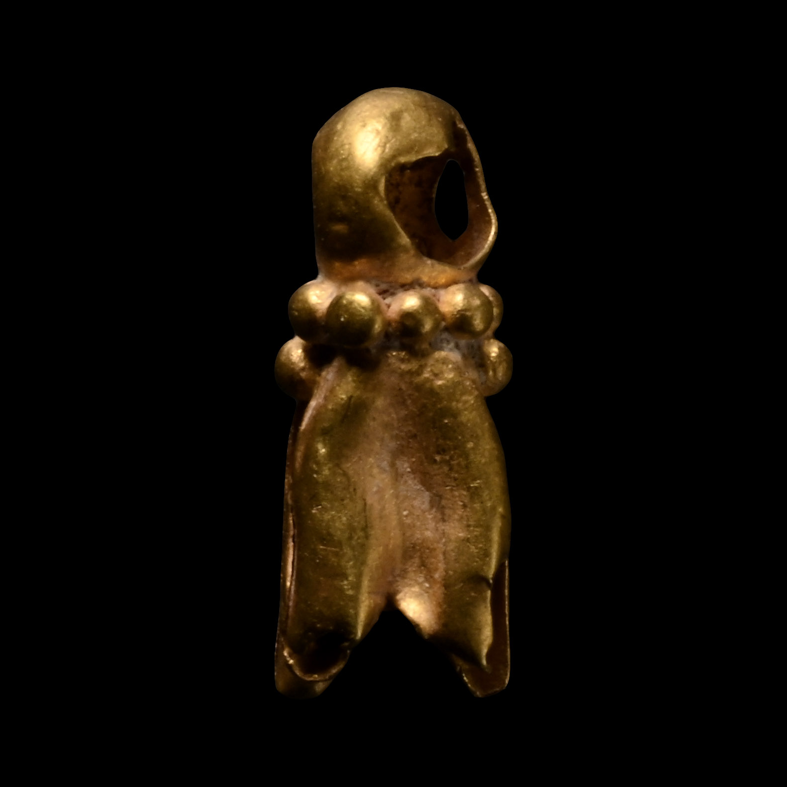 Medieval Gold Tooth-Shaped Pendant