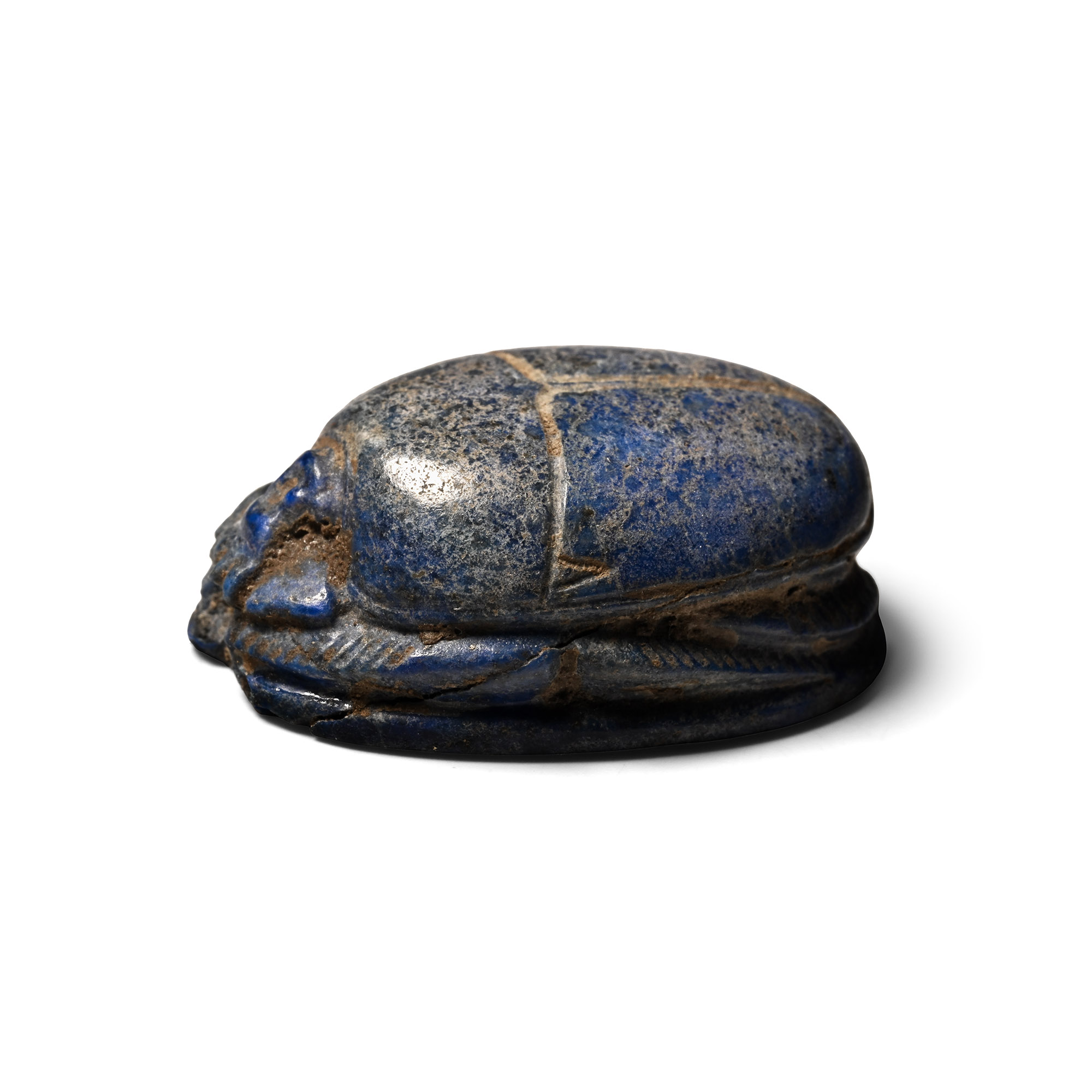 Egyptian Lapis Lazuli Scarab