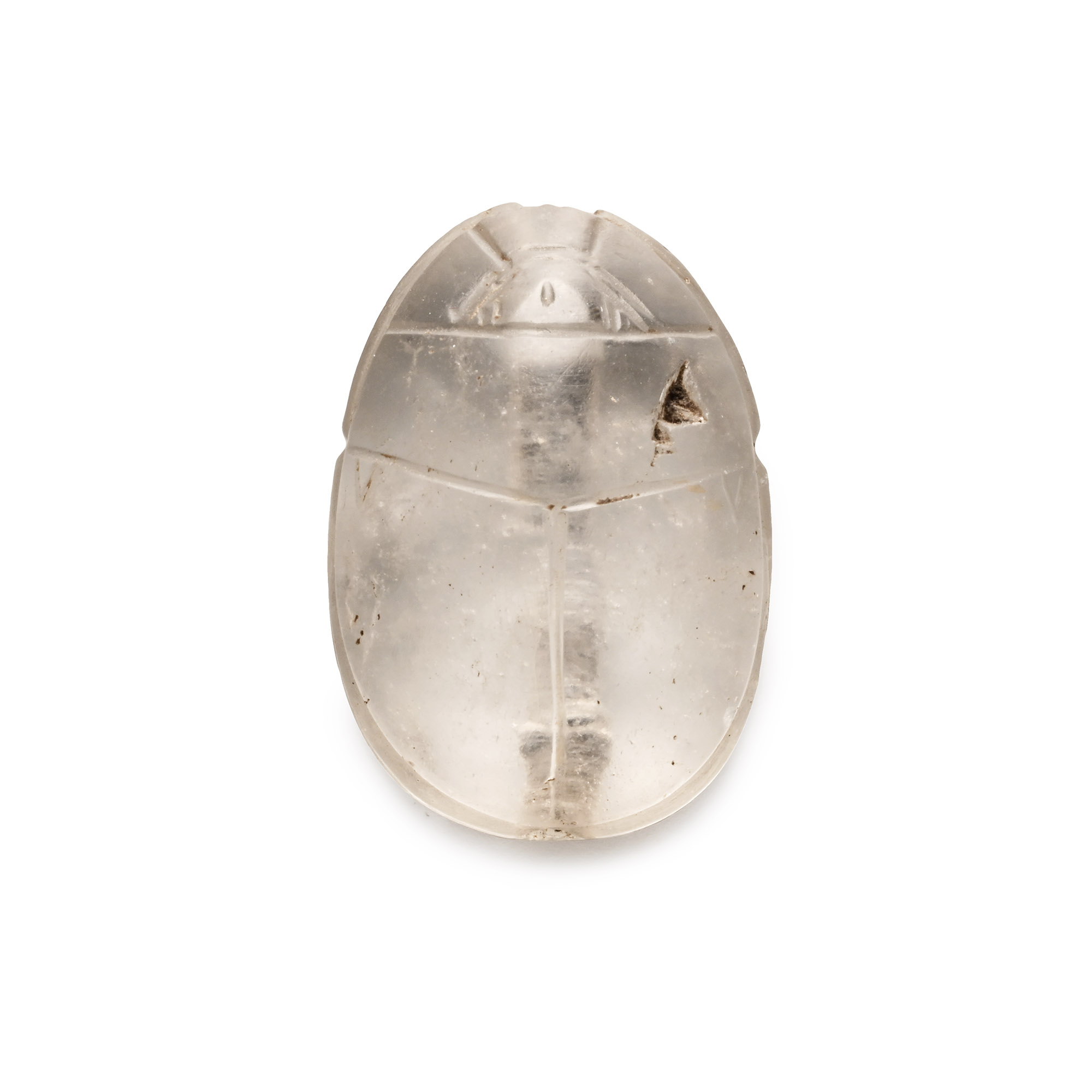 Egyptian Rock Crystal Scarab