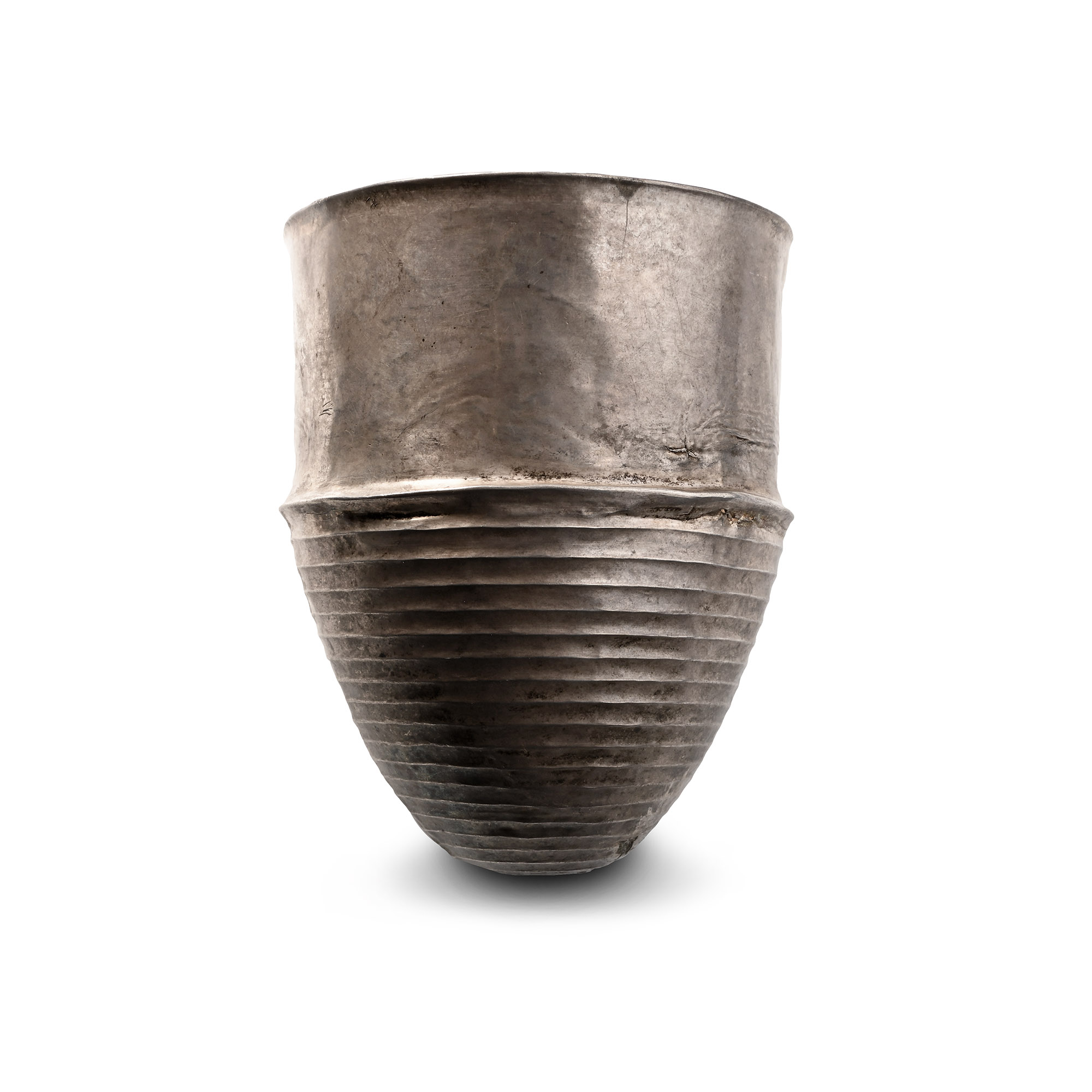 Indo-Parthian Silver Carinated Cup