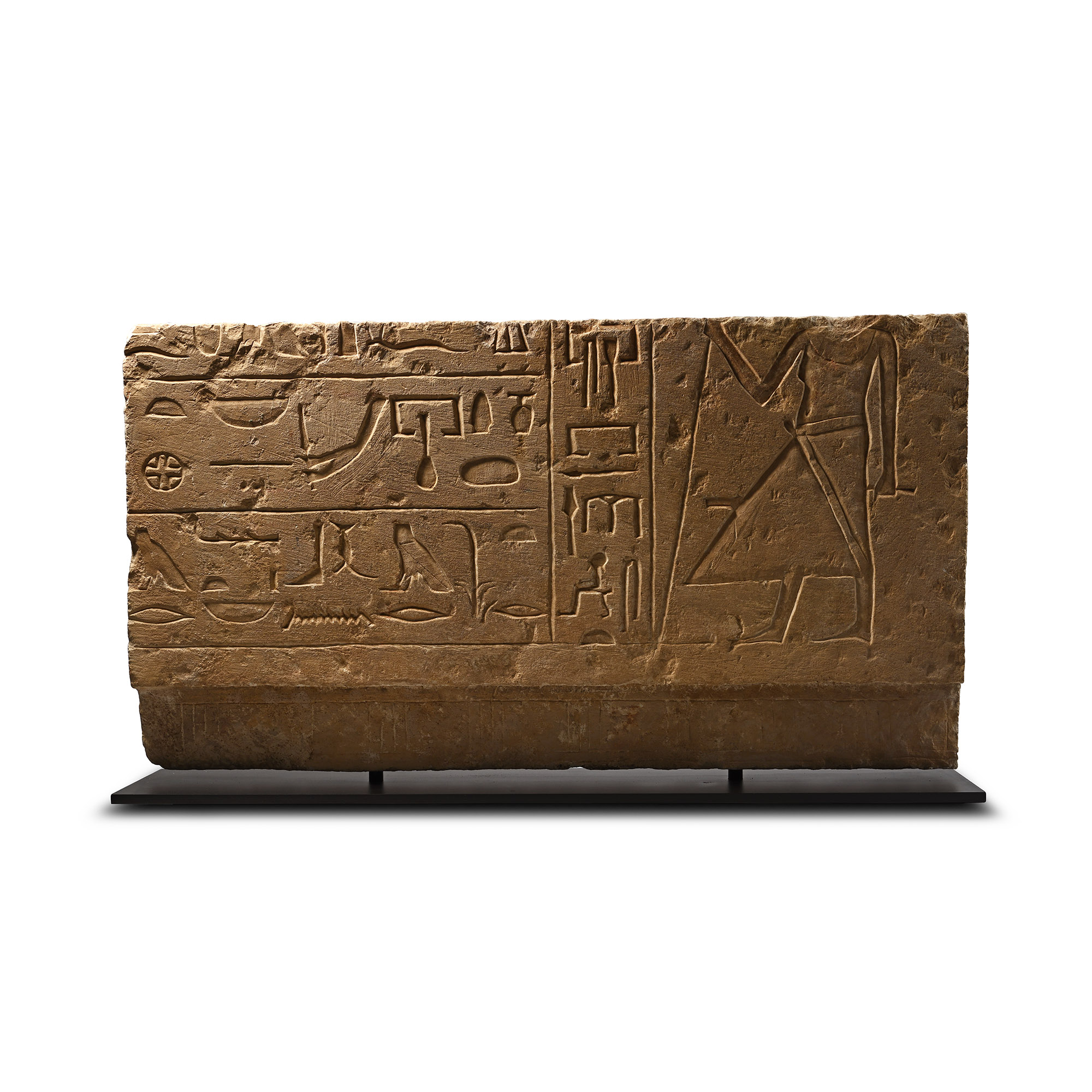 Egyptian Limestone Relief of Shepset