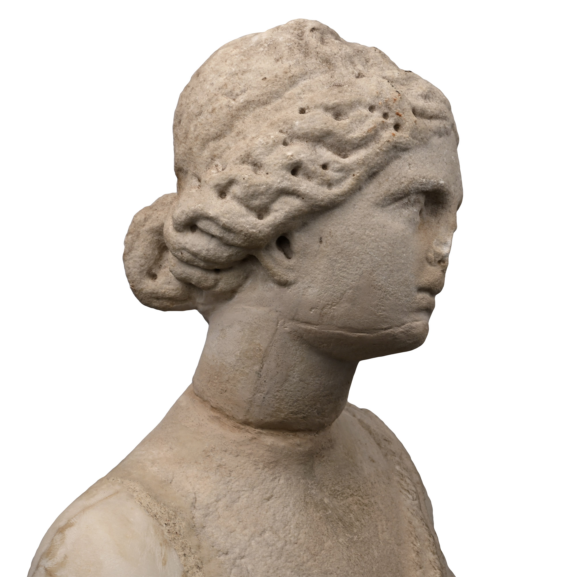 Roman Statue of the Goddess Hygeia with Later Restorations