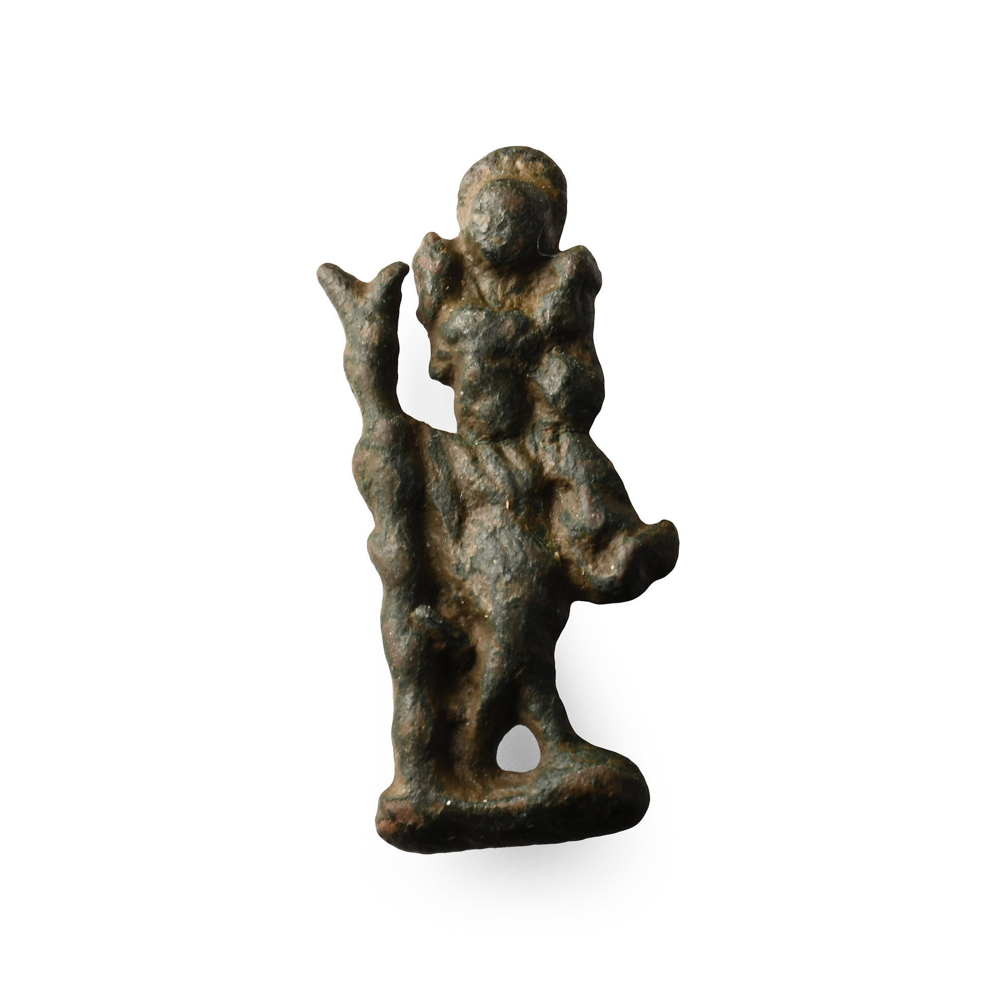 Medieval Bronze Saint Christopher Pilgrim's Badge