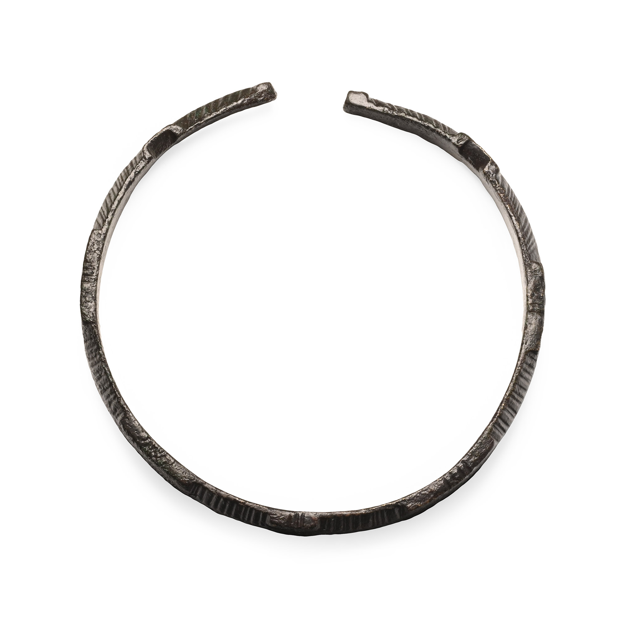 Roman Decorated Bronze Bracelet