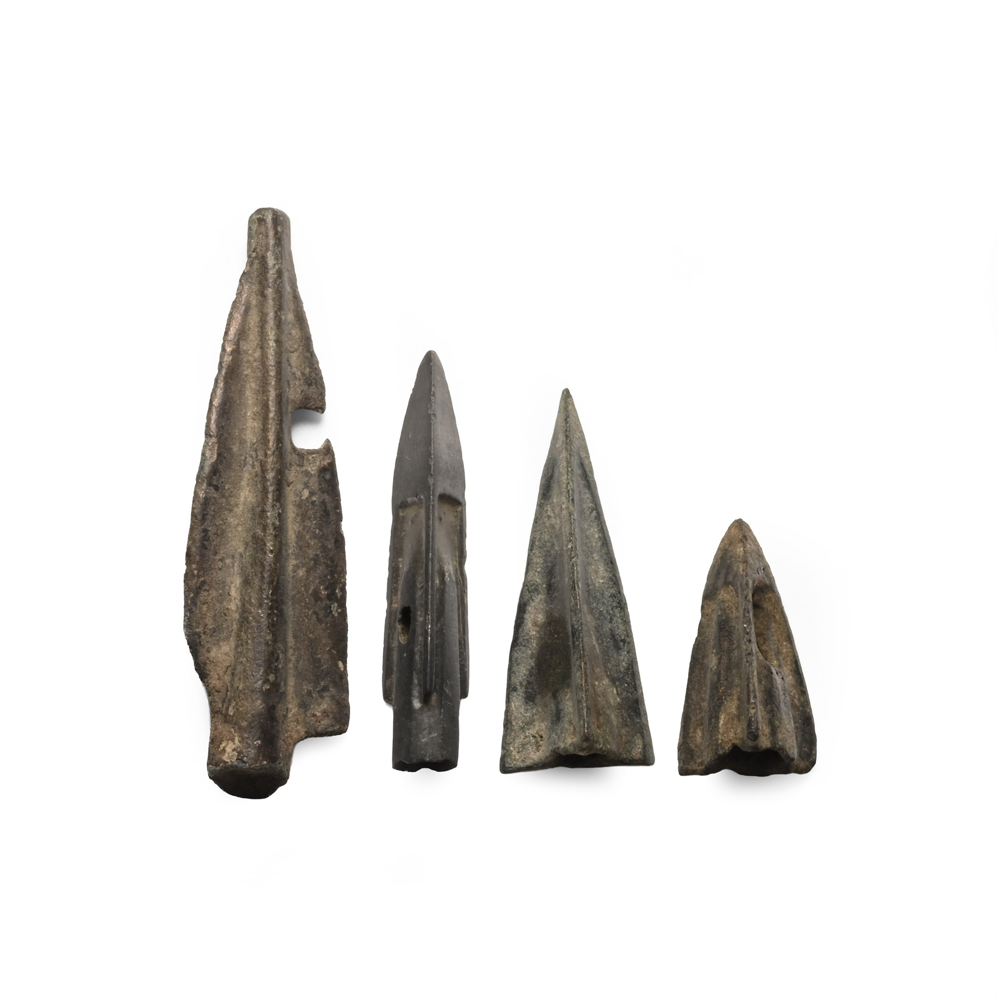 Greek Bronze Arrowhead Group
