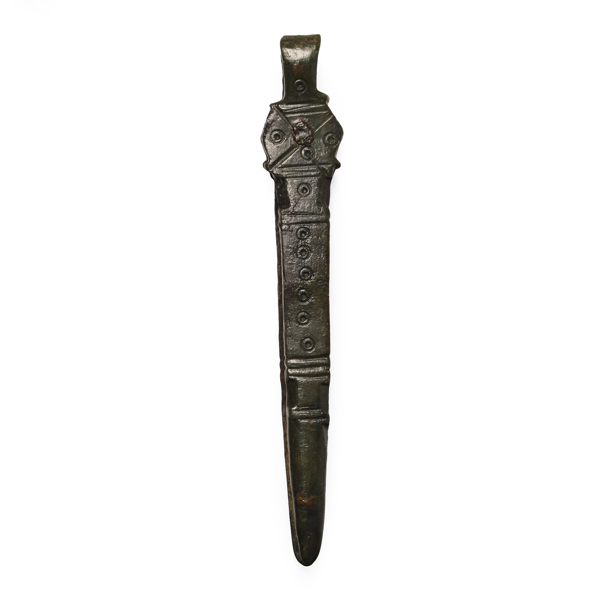 Late Roman Bronze Tweezers
