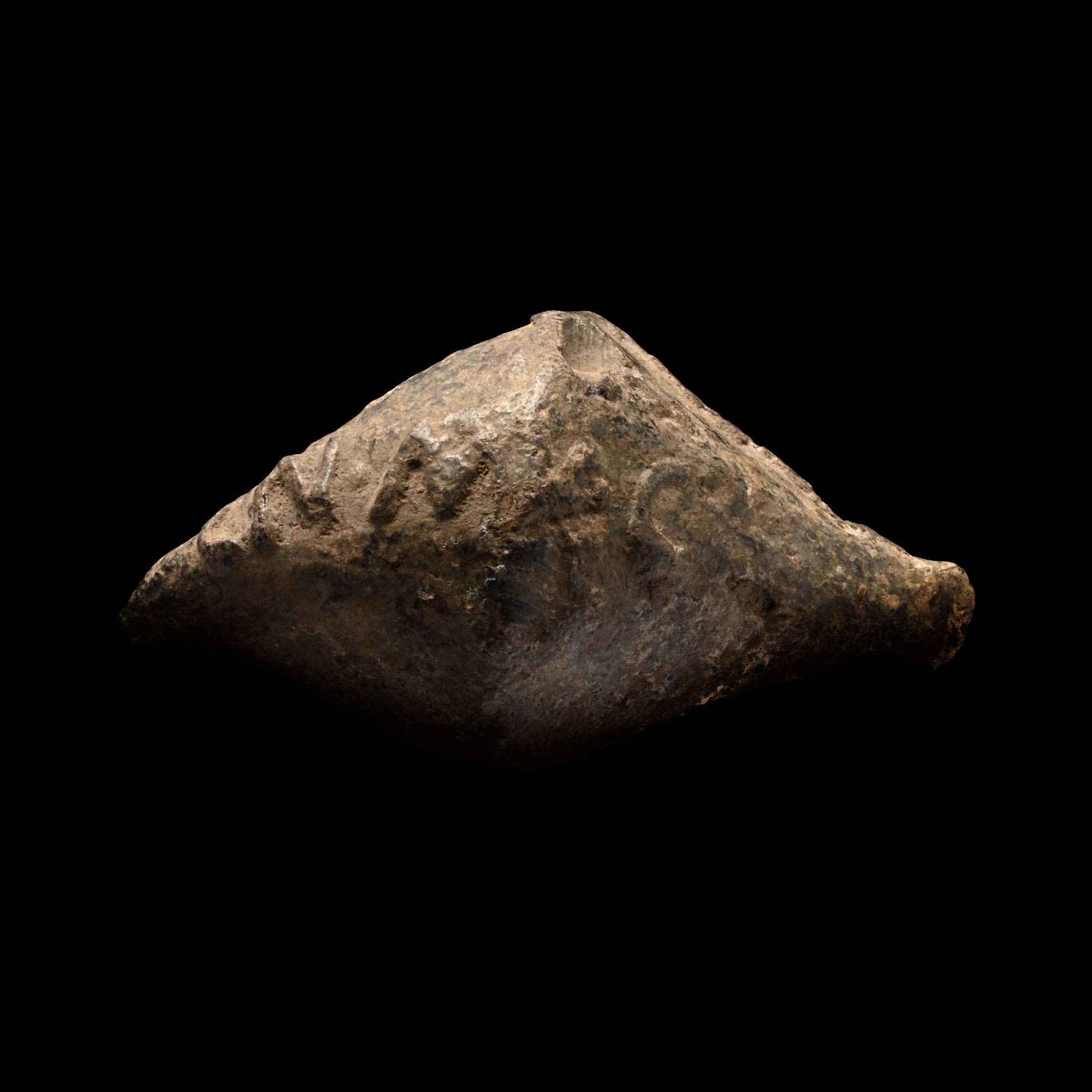 Roman Lead Cnaeus Pompey Battle of Munda Slingshot