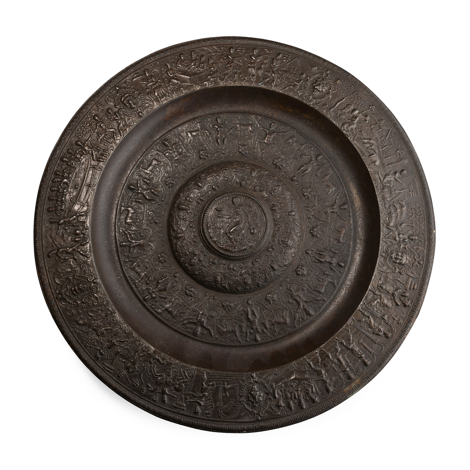 Bronze Replica of 'Venus Rosewater Dish' Platter