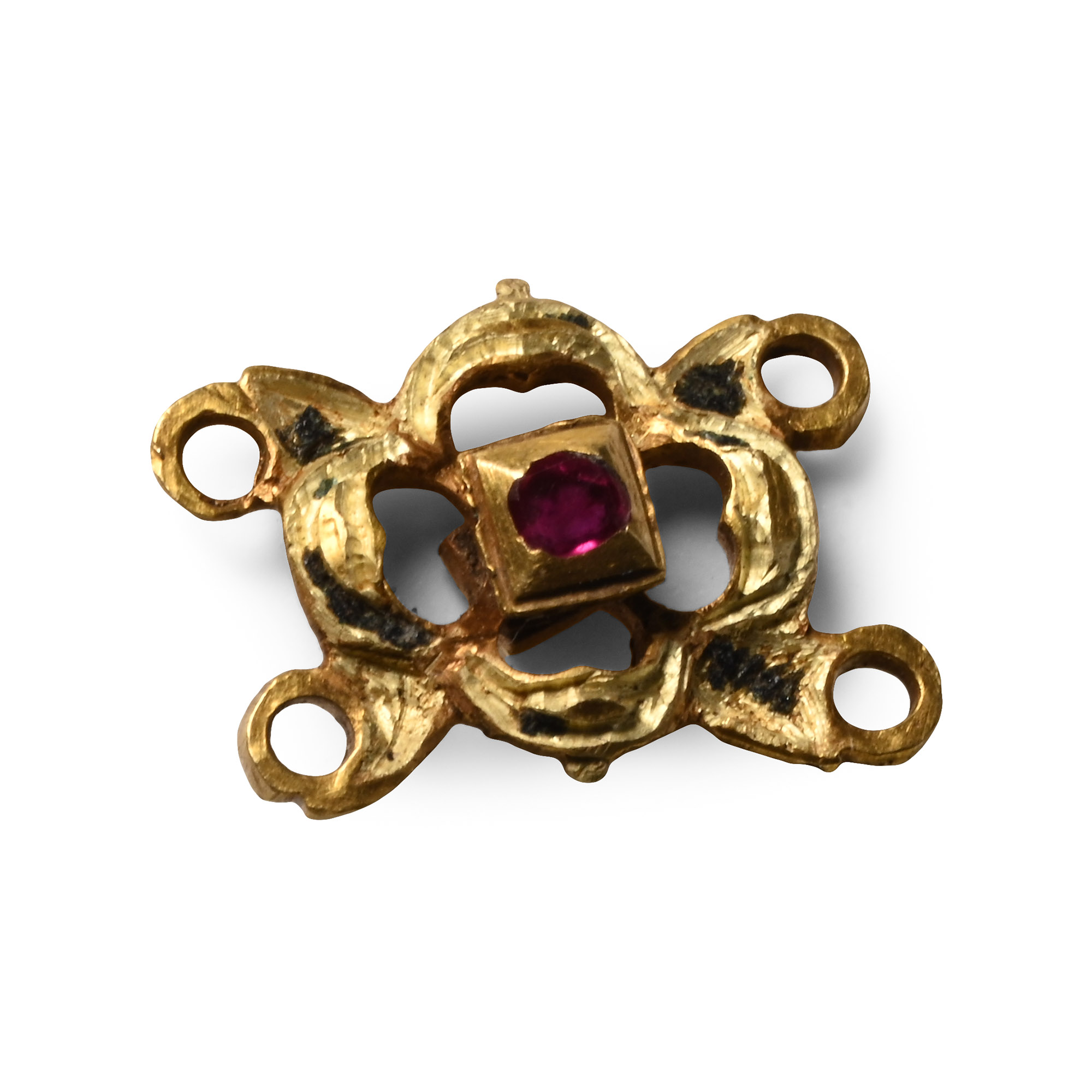 Stuart Period Gold and Garnet Mount