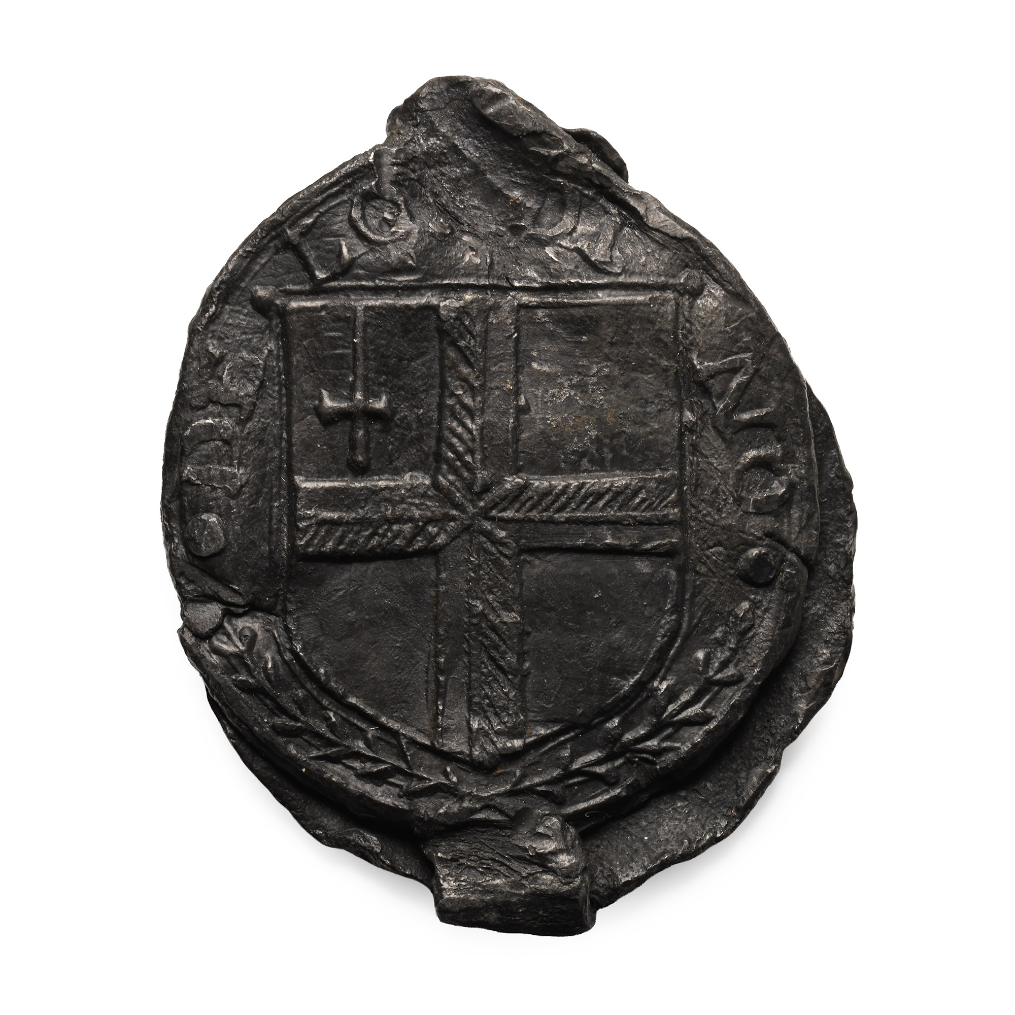 Large Commonwealth Period Lead Seal