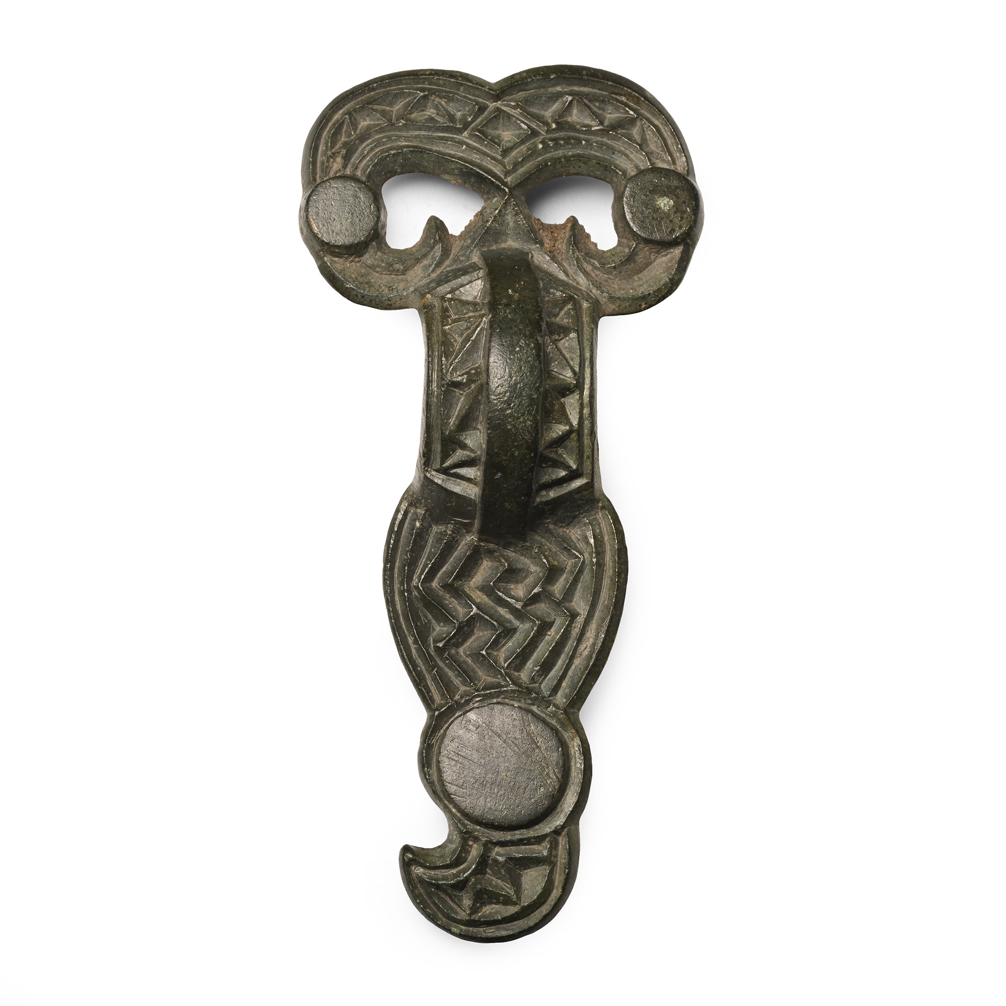 Visigothic Bronze Bird Brooch