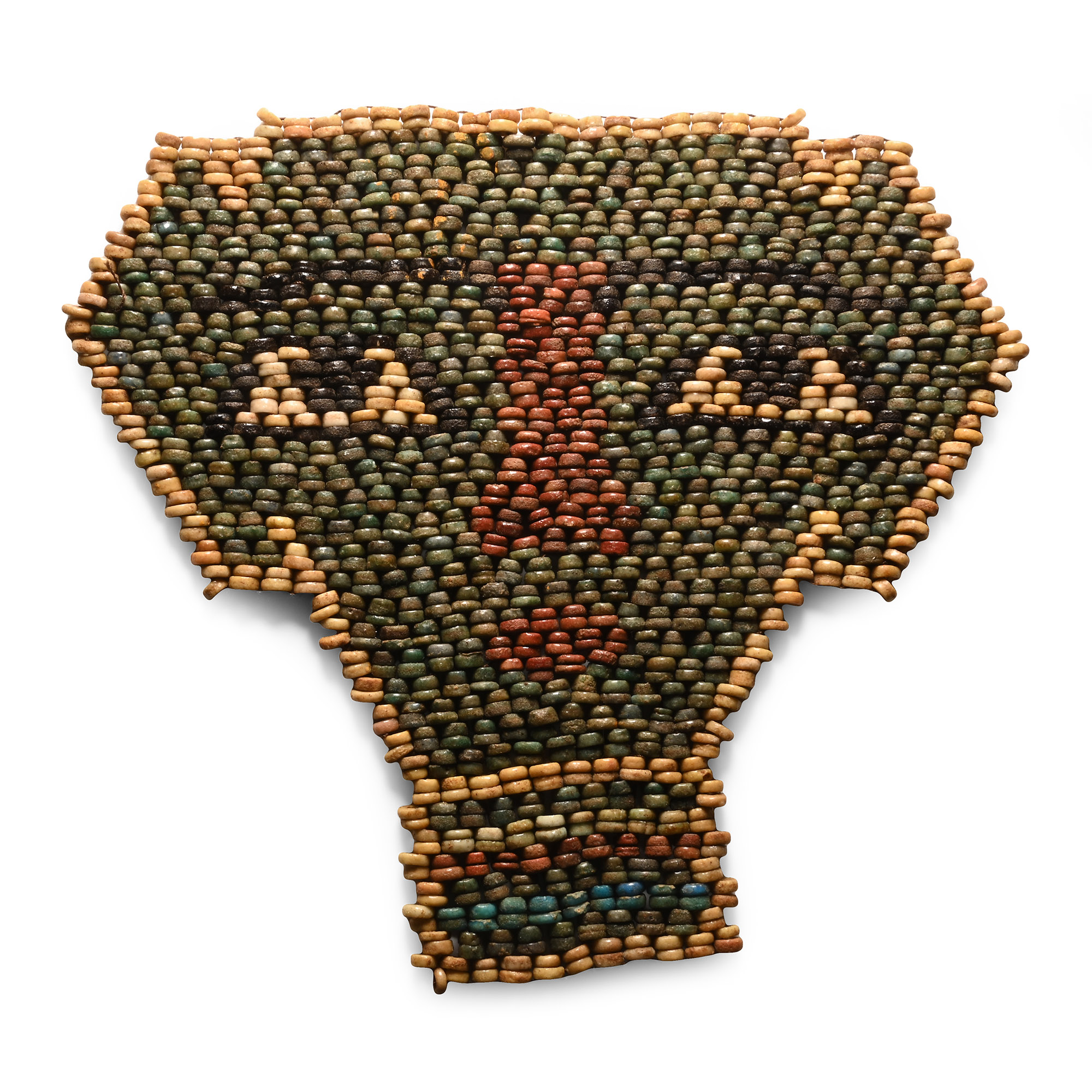 Egyptian Faience Mummy Bead Mask