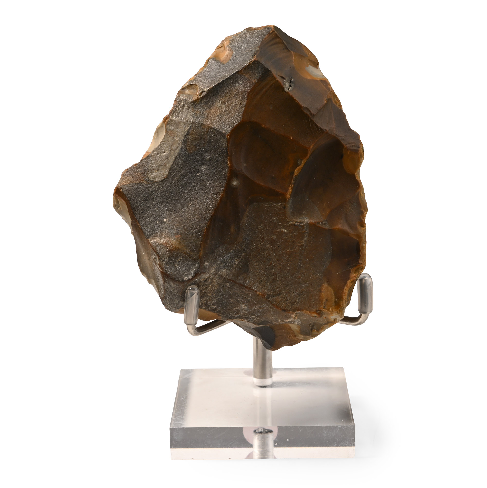 British Stone Age 'Happisburgh' Flint Handaxe